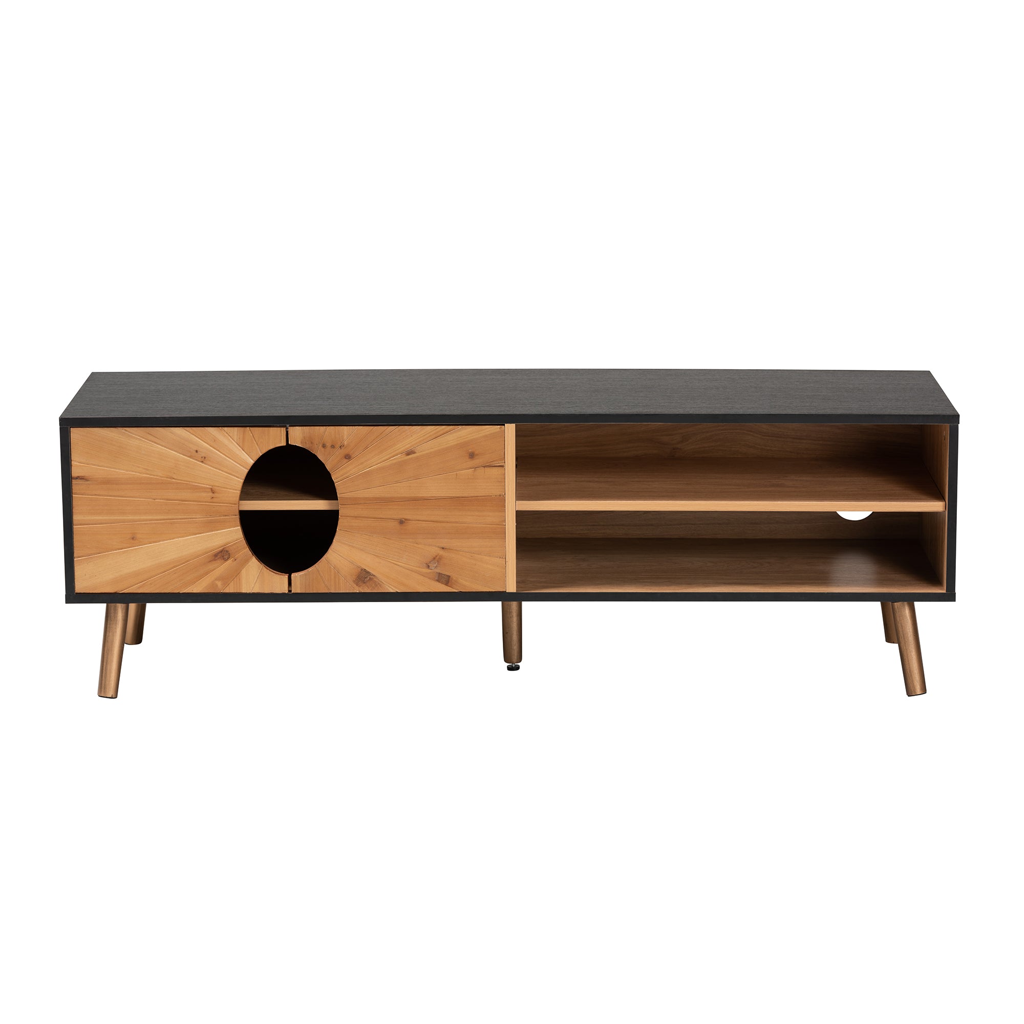 Chester Modern TV Stand Two-Tone-TV Stand-Baxton Studio - WI-Wall2Wall Furnishings