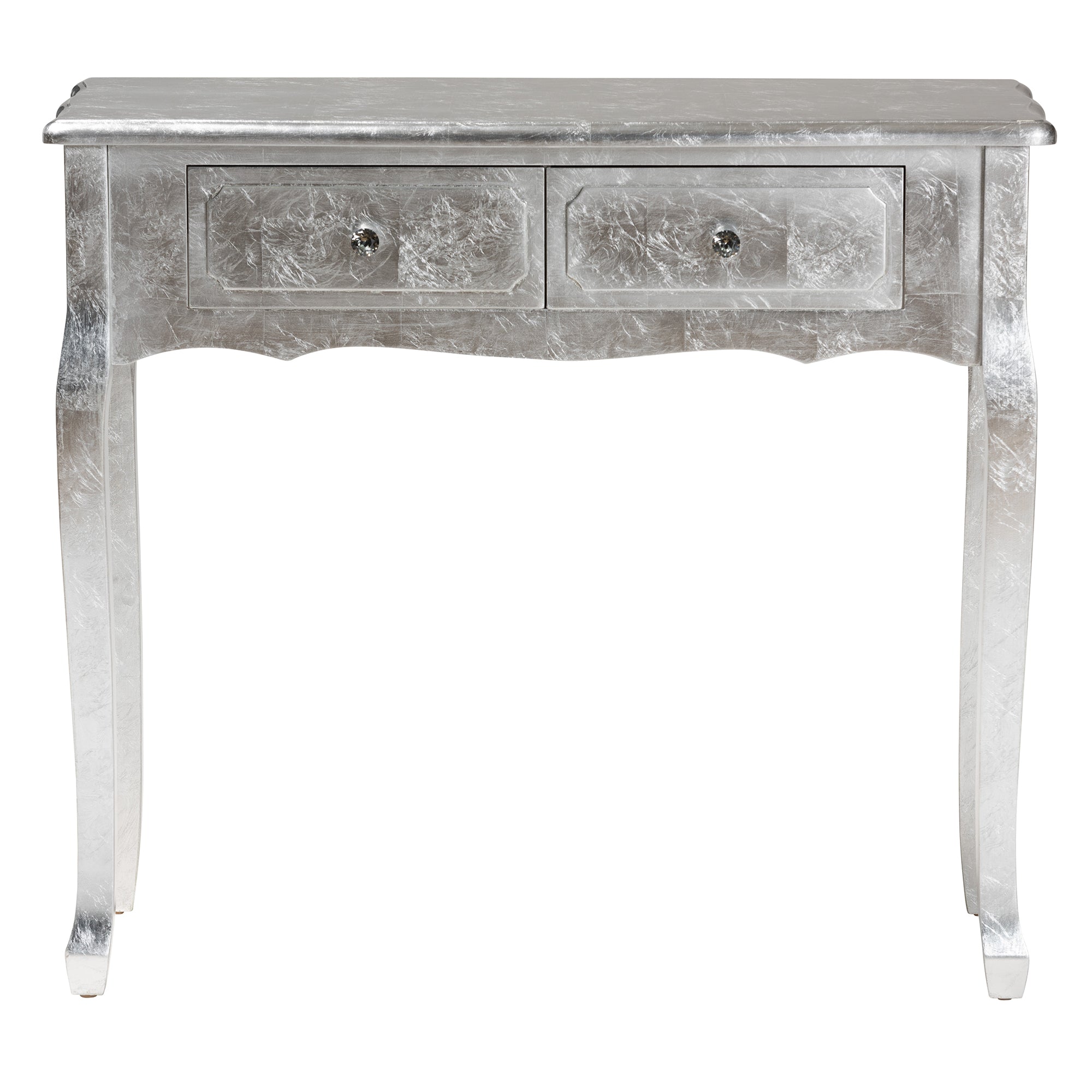 Newton Traditional Console Table 2-Drawer-Console Table-Baxton Studio - WI-Wall2Wall Furnishings