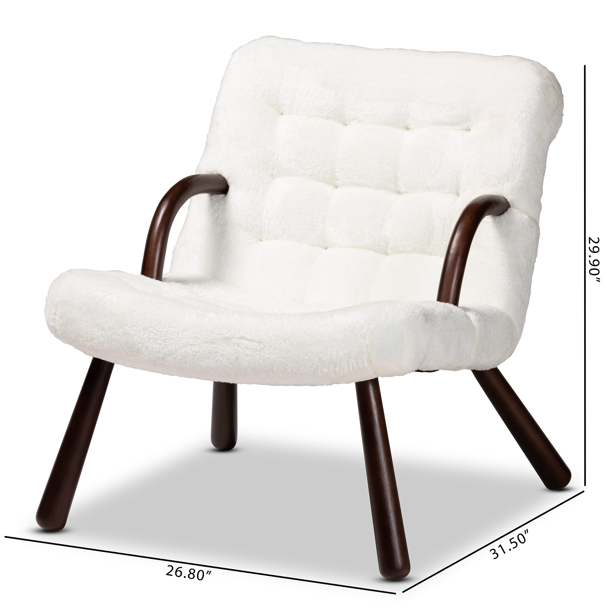 Eisa Contemporary Chair-Chair-Baxton Studio - WI-Wall2Wall Furnishings