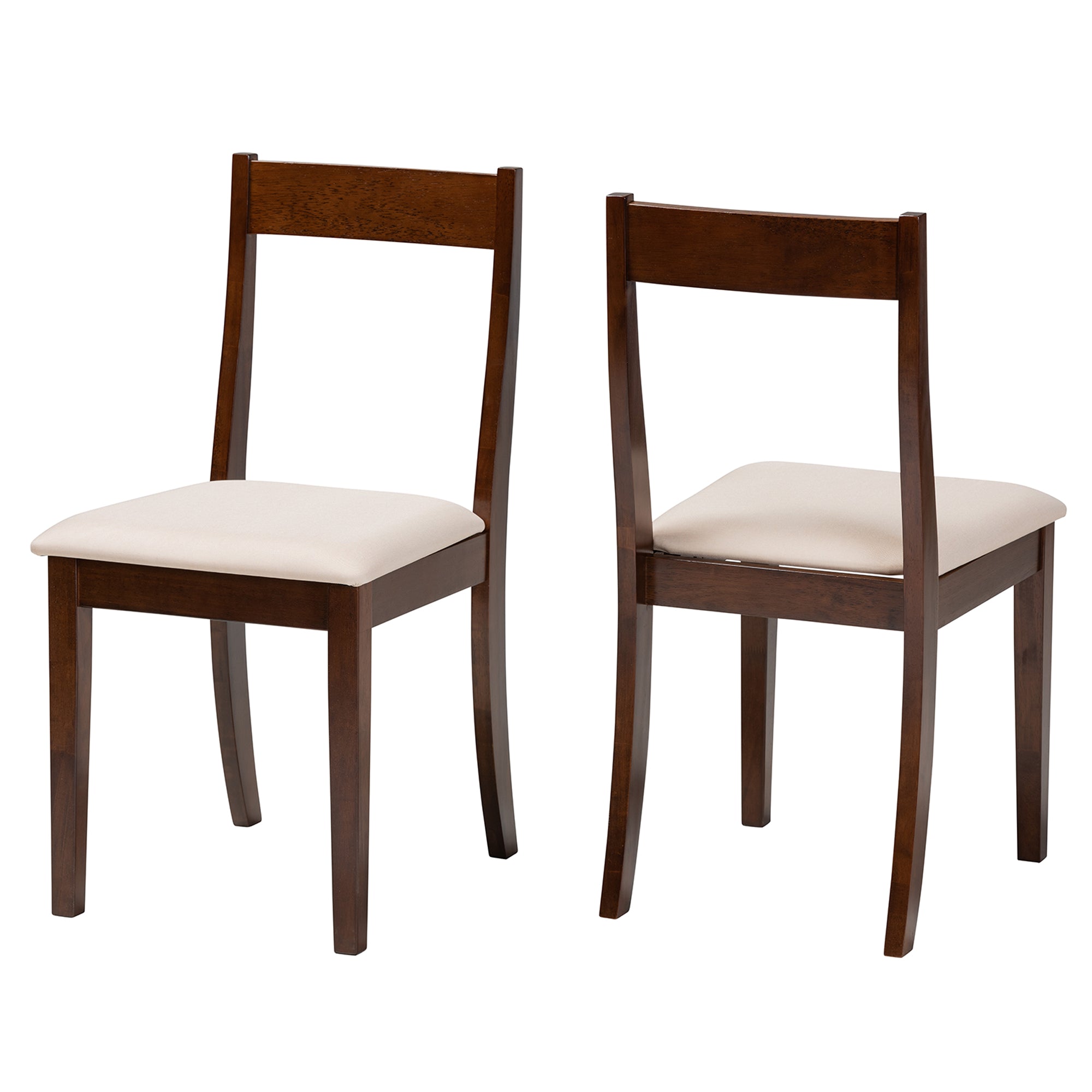 Carola Mid-Century Dining Chairs-Dining Chairs-Baxton Studio - WI-Wall2Wall Furnishings