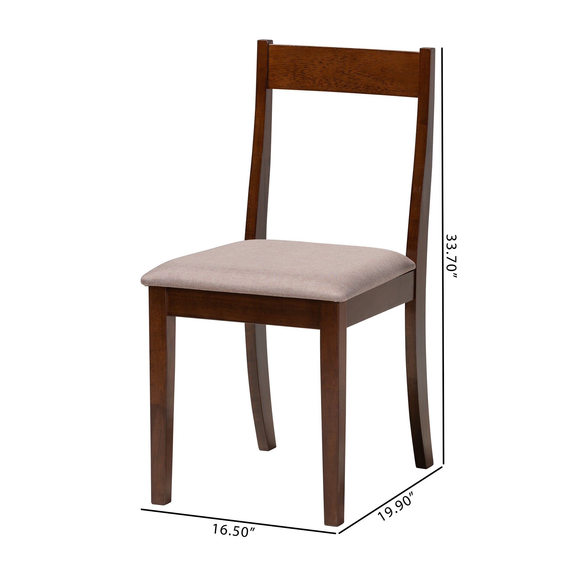 Carola Mid-Century Dining Chairs-Dining Chairs-Baxton Studio - WI-Wall2Wall Furnishings