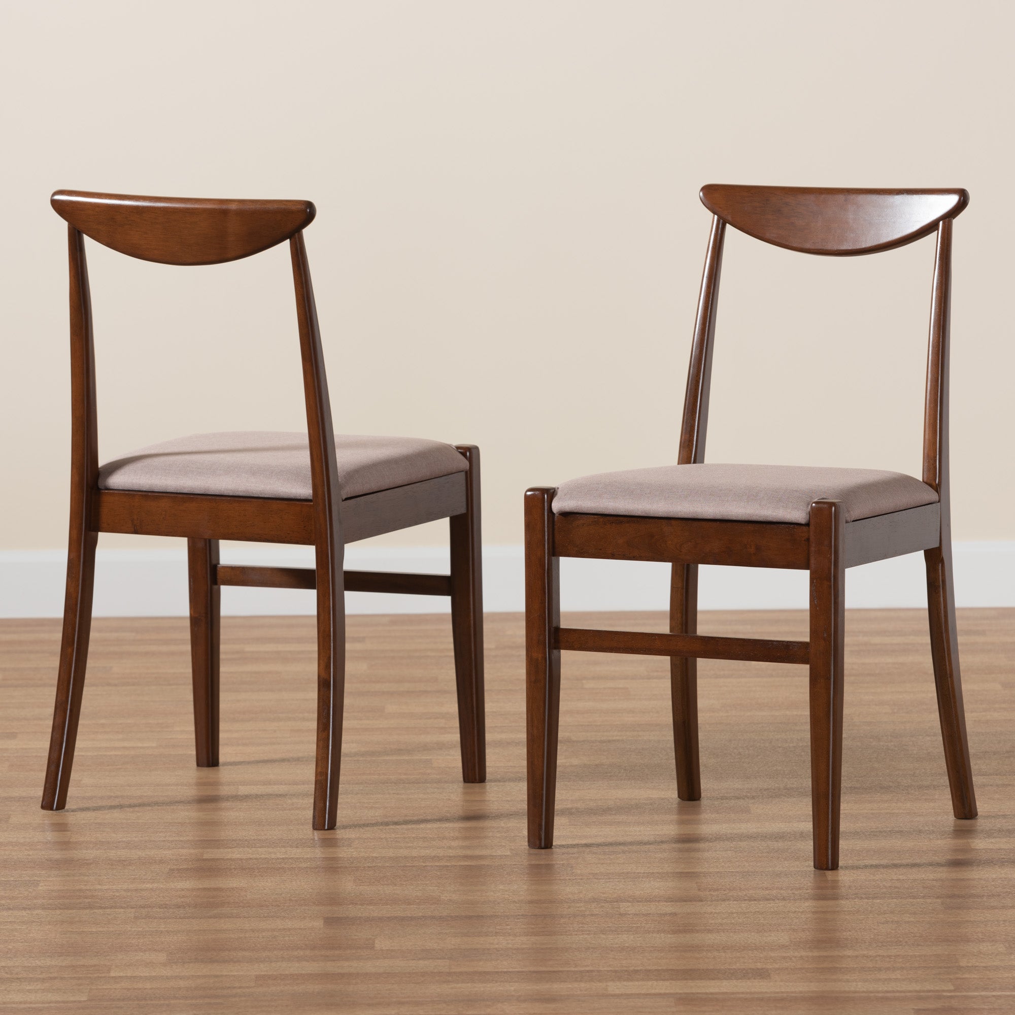 Delphina Mid-Century Dining Chairs-Dining Chairs-Baxton Studio - WI-Wall2Wall Furnishings