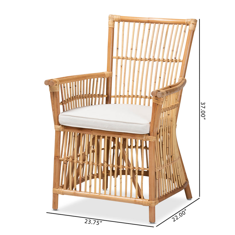 Rose Bohemian Chair-Chair-Baxton Studio - WI-Wall2Wall Furnishings