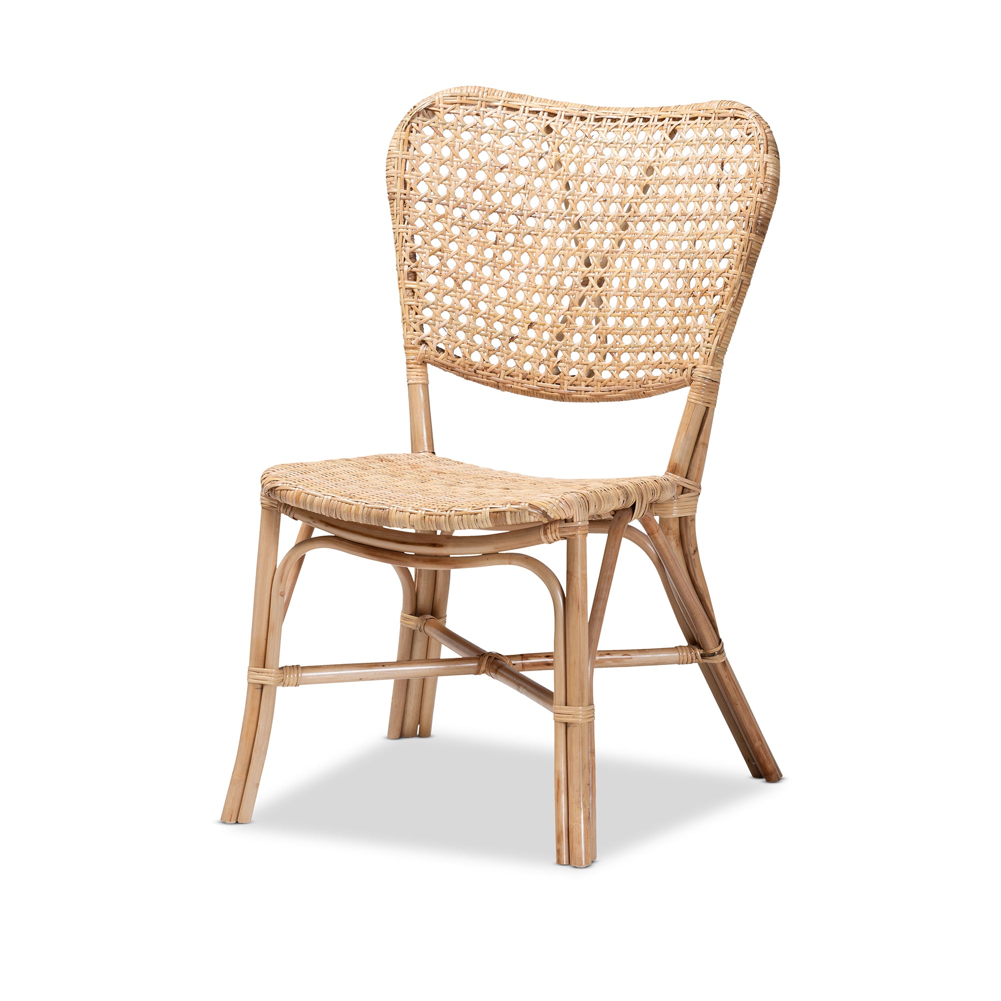 Nadira Bohemian Dining Chair-Dining Chair-Baxton Studio - WI-Wall2Wall Furnishings