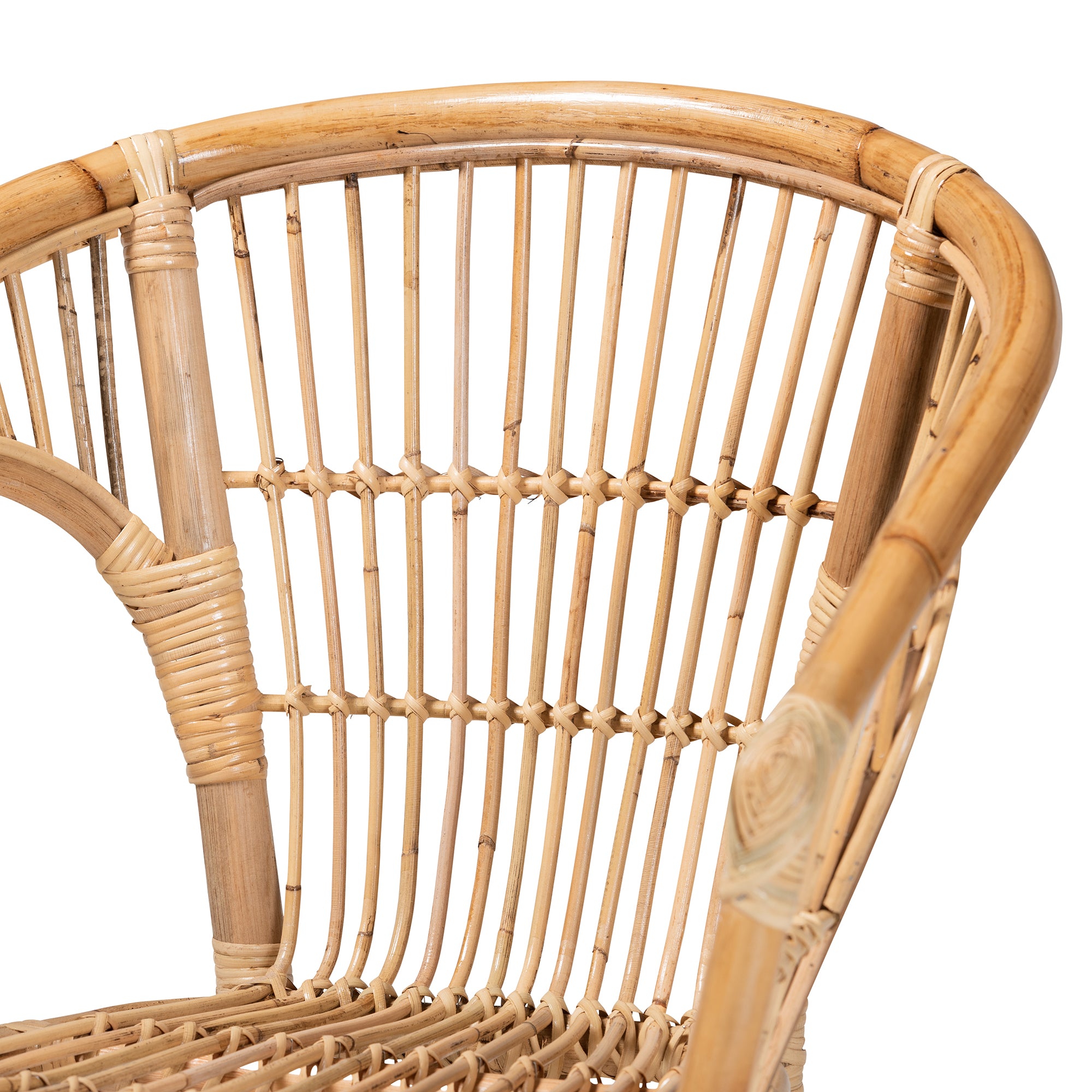 Alleta Bohemian Dining Chairs 2-Piece-Dining Chairs-Baxton Studio - WI-Wall2Wall Furnishings
