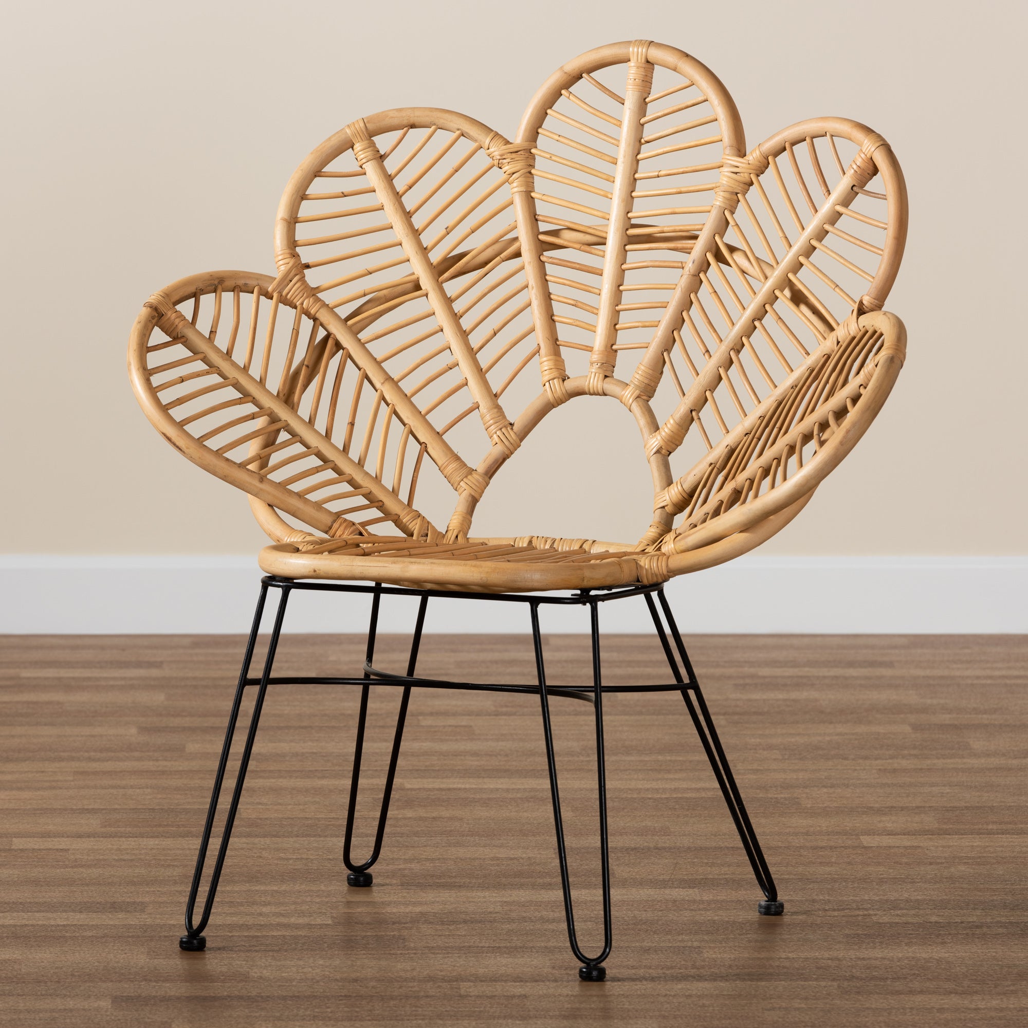 Garan Bohemian Chair-Chair-Baxton Studio - WI-Wall2Wall Furnishings