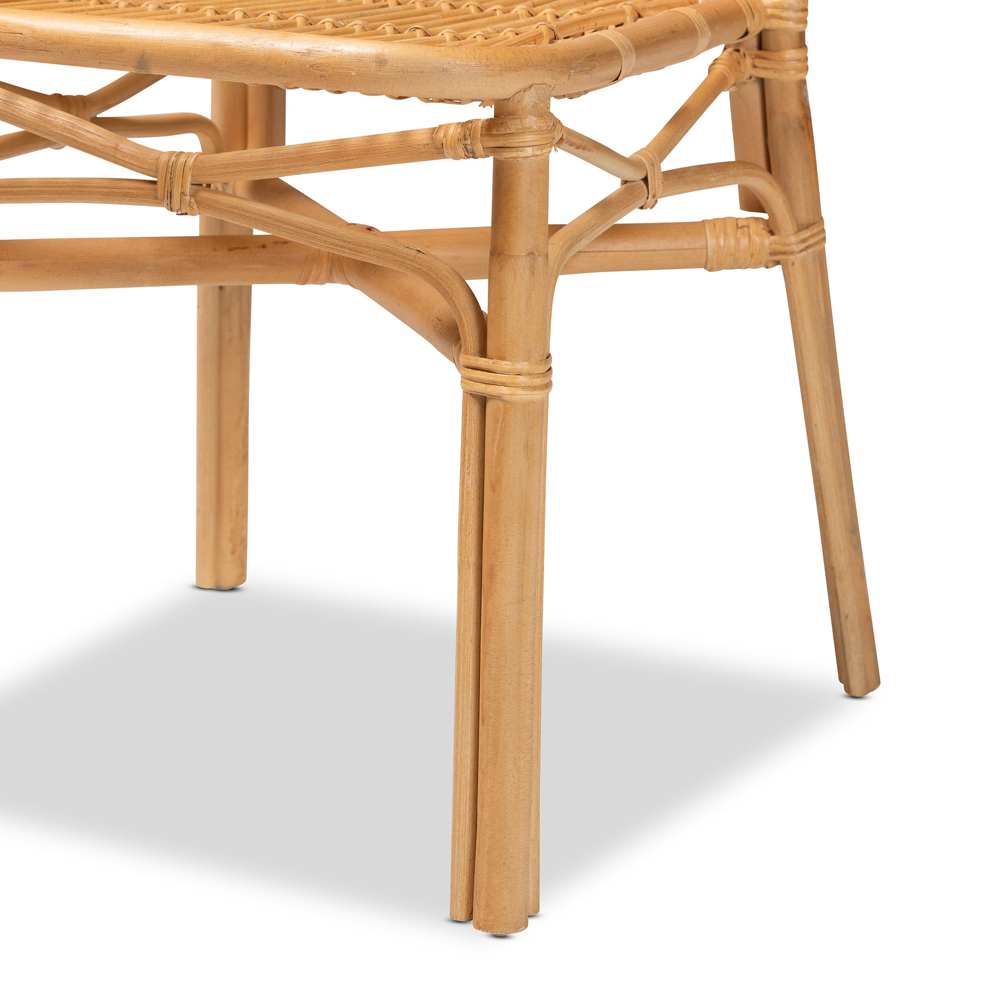 Ivora Bohemian Dining Chairs 2-Piece-Dining Chairs-Baxton Studio - WI-Wall2Wall Furnishings