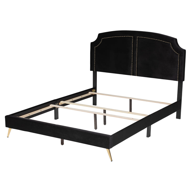 Oxley Glamour Bed-Bed-Baxton Studio - WI-Wall2Wall Furnishings