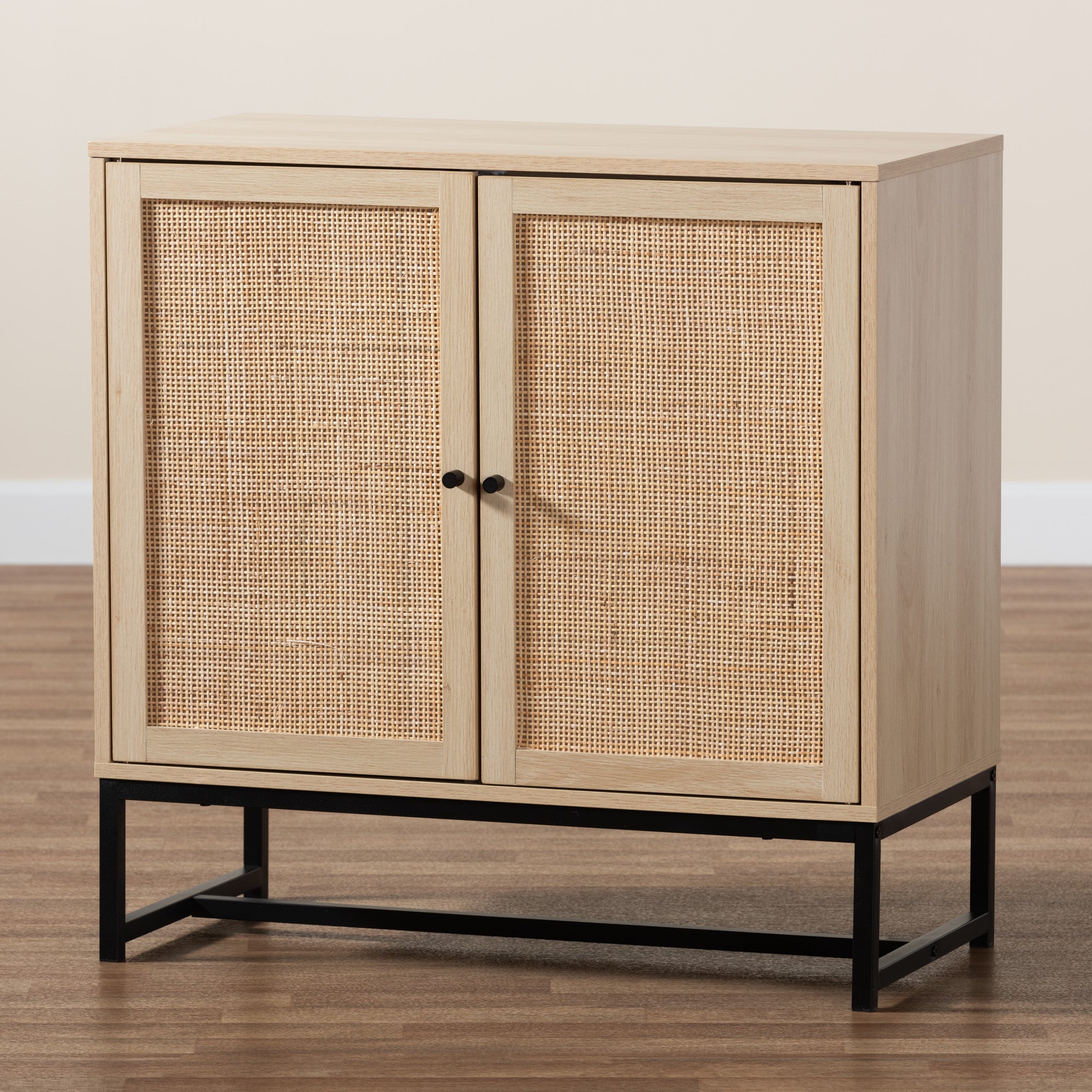 Caterina Mid-Century Storage Cabinet-Storage Cabinet-Baxton Studio - WI-Wall2Wall Furnishings