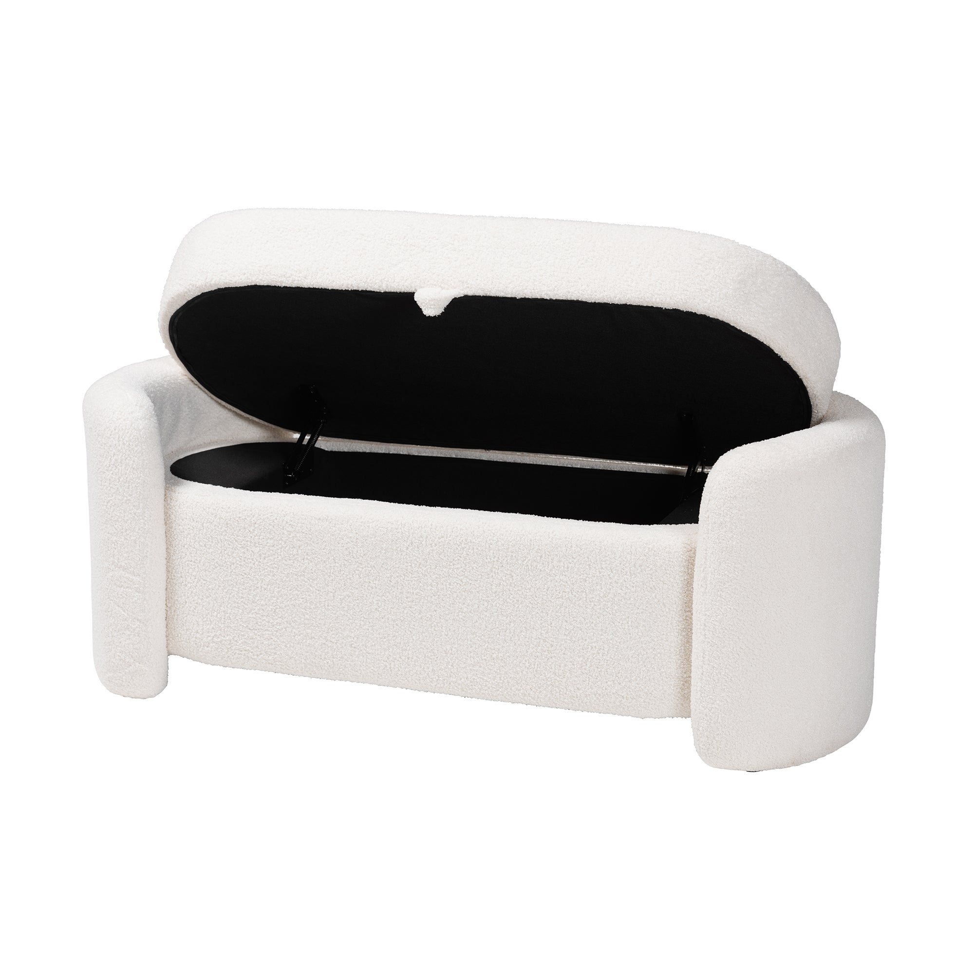 Oakes Contemporary Storage Bench-Storage Bench-Baxton Studio - WI-Wall2Wall Furnishings
