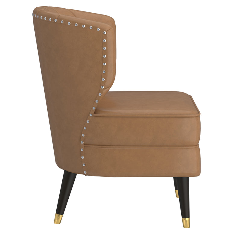 Kyrie Accent Chair-Accent Chair-Worldwide Homefurnishings Inc-Wall2Wall Furnishings