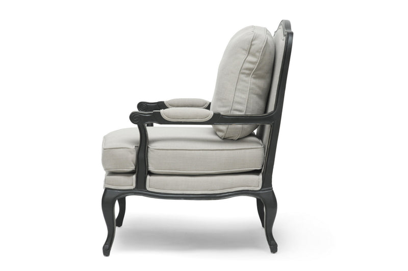 Antoinette Traditional Living Room Chair-Chair-Baxton Studio - WI-Wall2Wall Furnishings