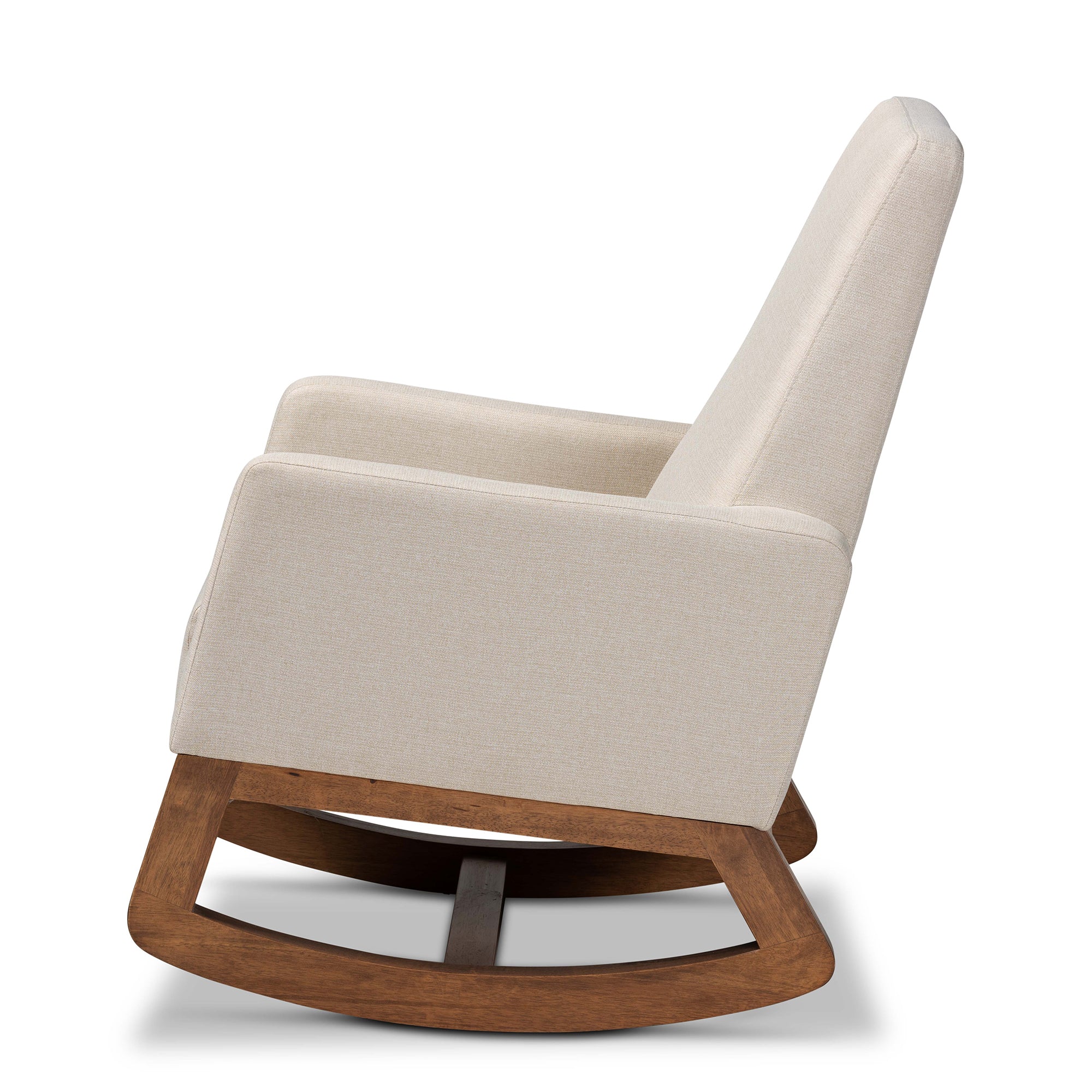 Yashiya Mid-Century Rocking Chair-Rocking Chair-Baxton Studio - WI-Wall2Wall Furnishings