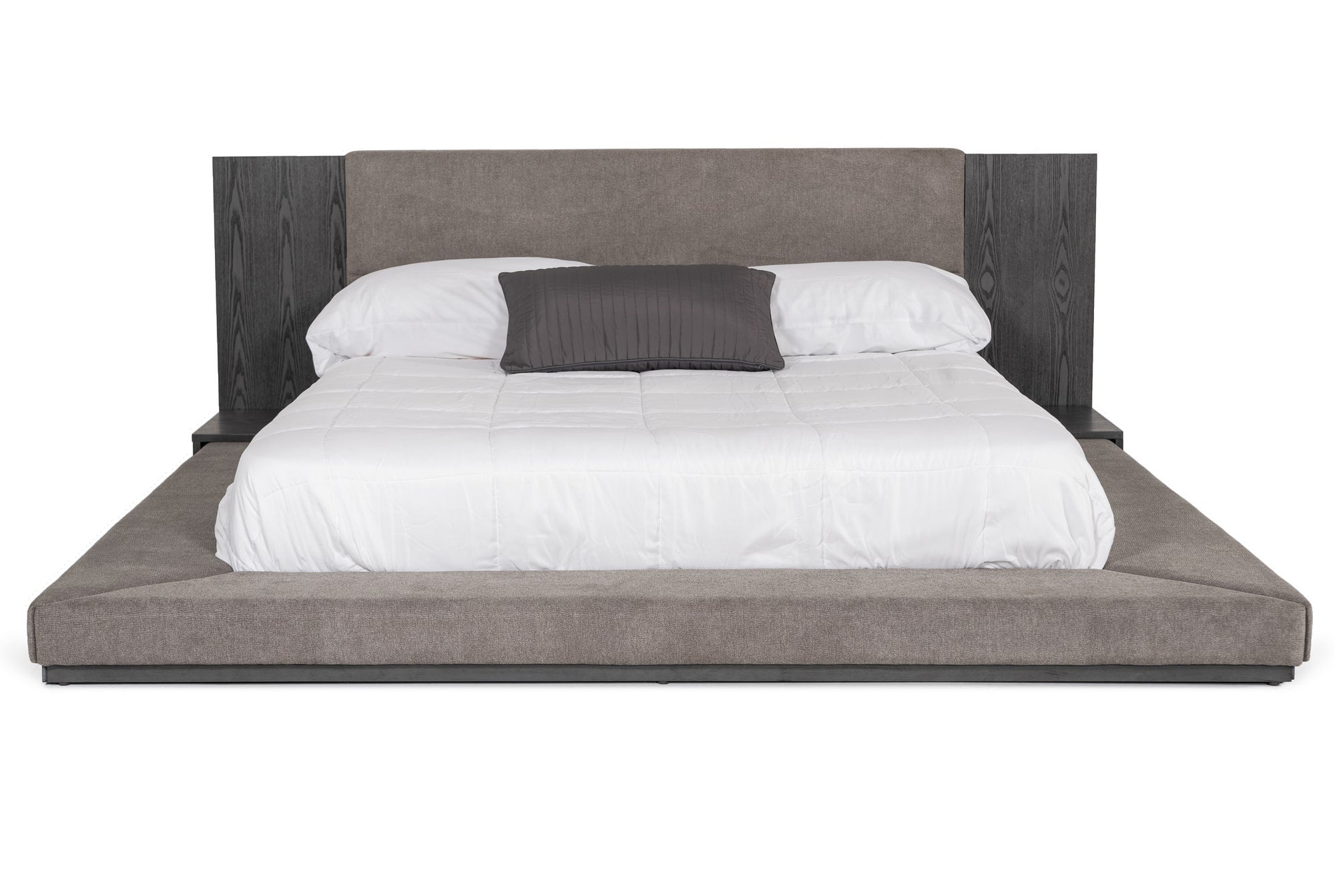 Nova Domus Jagger Modern Grey Bed-Bed-VIG-Wall2Wall Furnishings