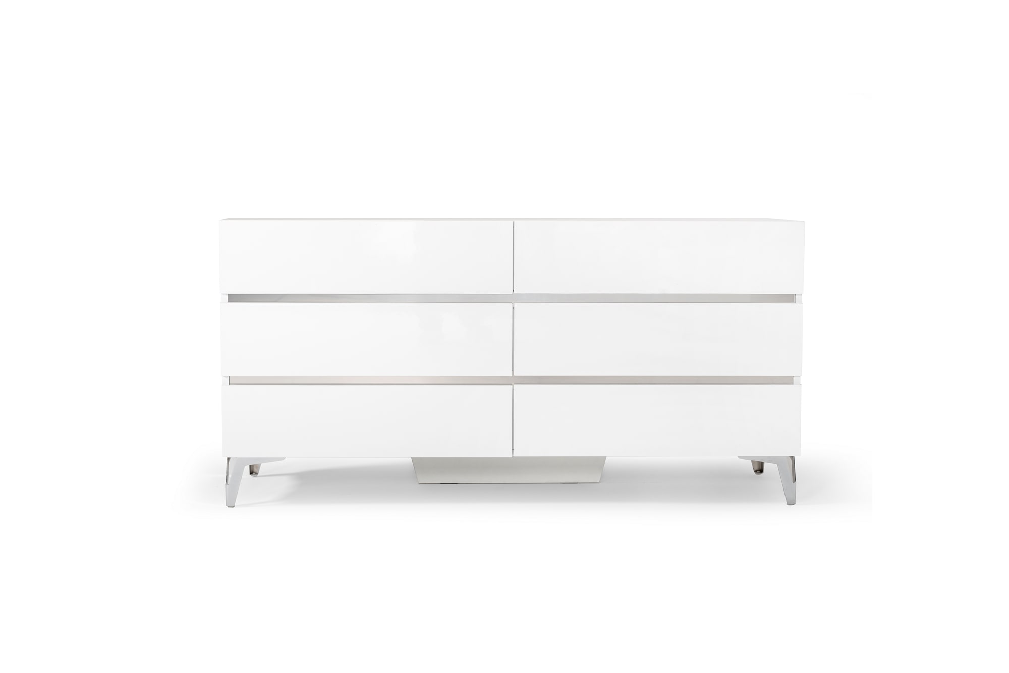 Nova Domus Angela - Italian Modern White Dresser-Dresser-VIG-Wall2Wall Furnishings