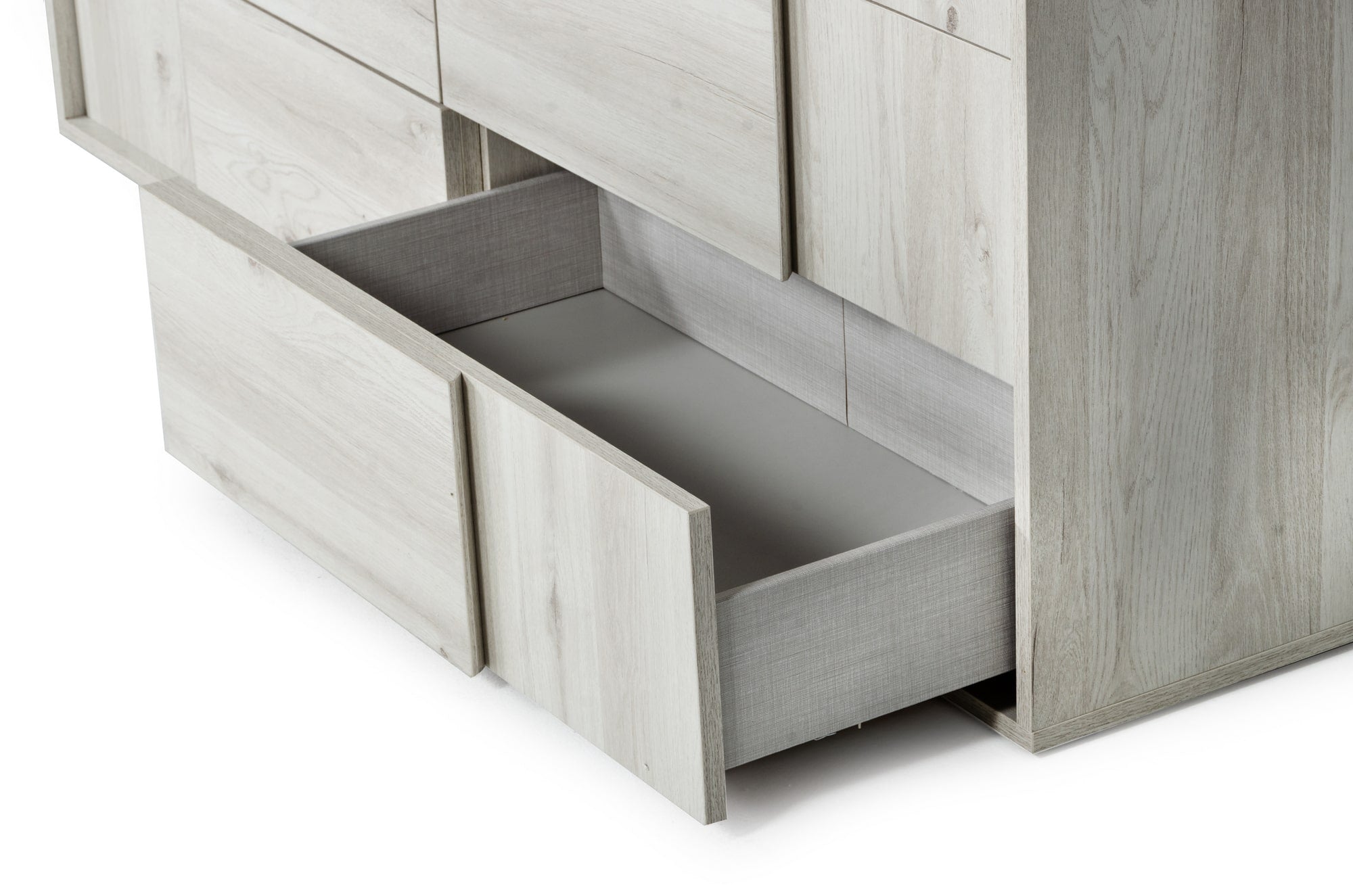 Nova Domus Asus - Italian Modern White Washed Oak Dresser-Dresser-VIG-Wall2Wall Furnishings