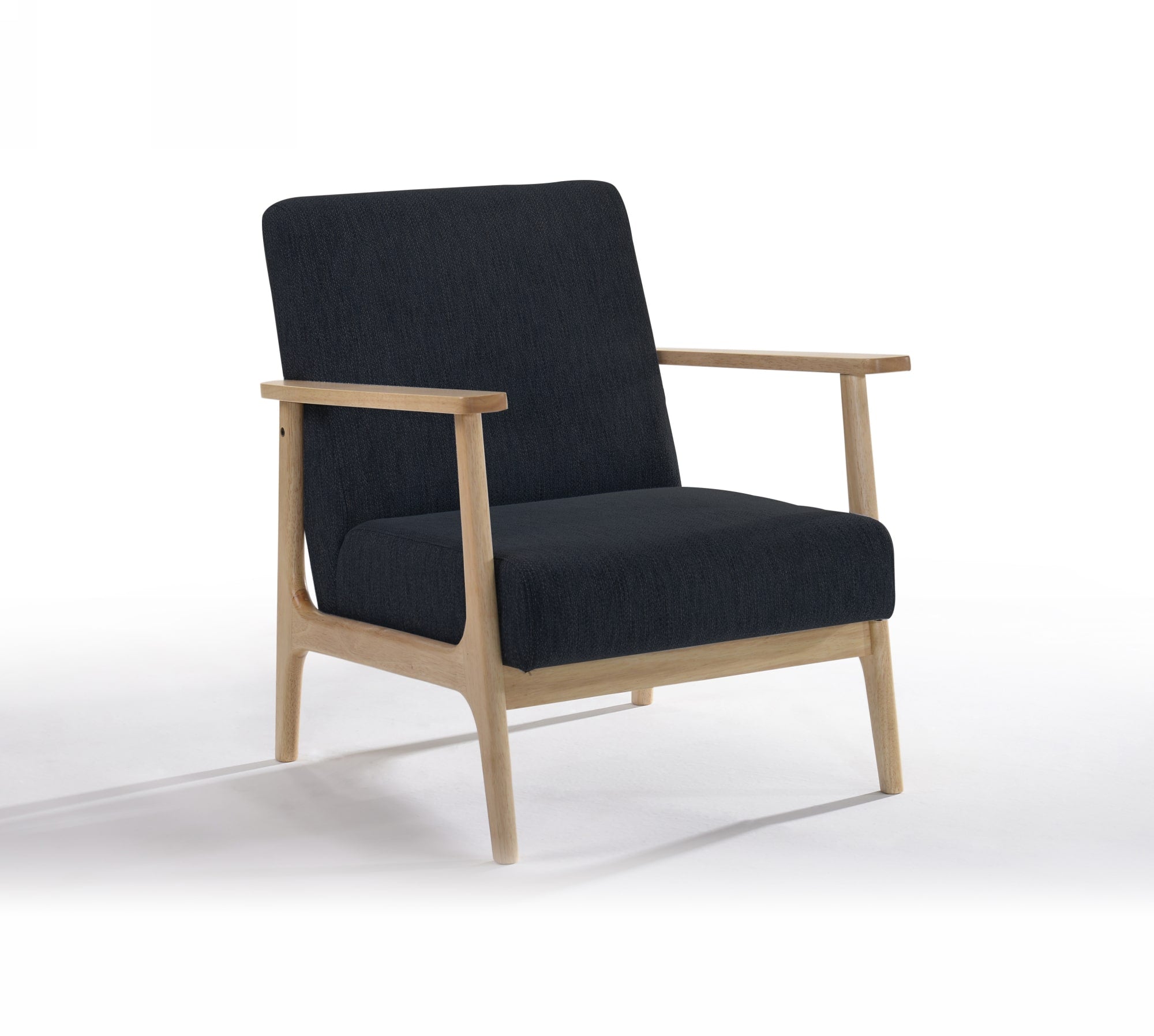 Modrest Gengo - Modern Black Accent Chair-Lounge Chair-VIG-Wall2Wall Furnishings