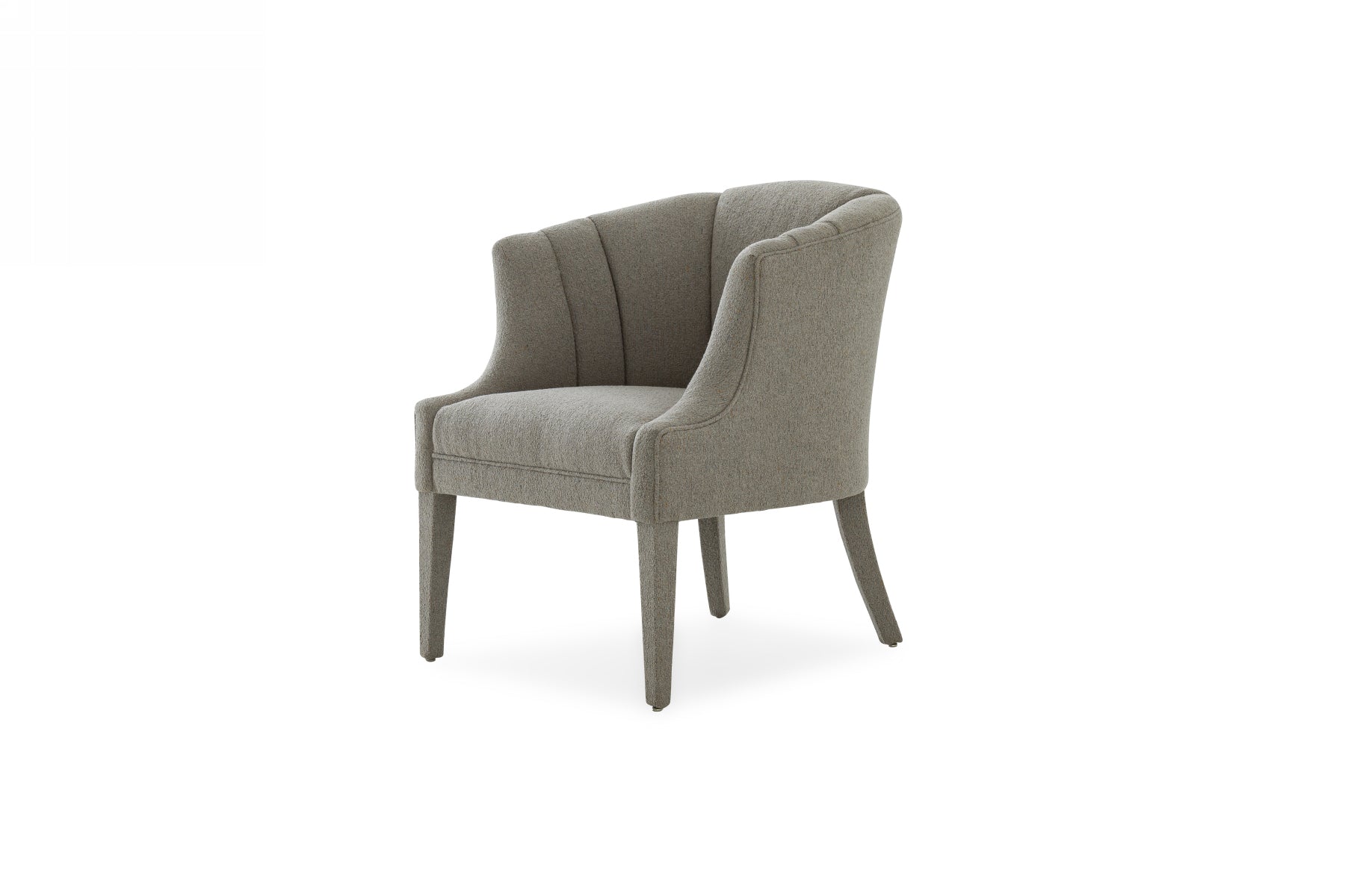 Modrest Ladera - Glam Grey Fabric Accent Chair-Lounge Chair-VIG-Wall2Wall Furnishings