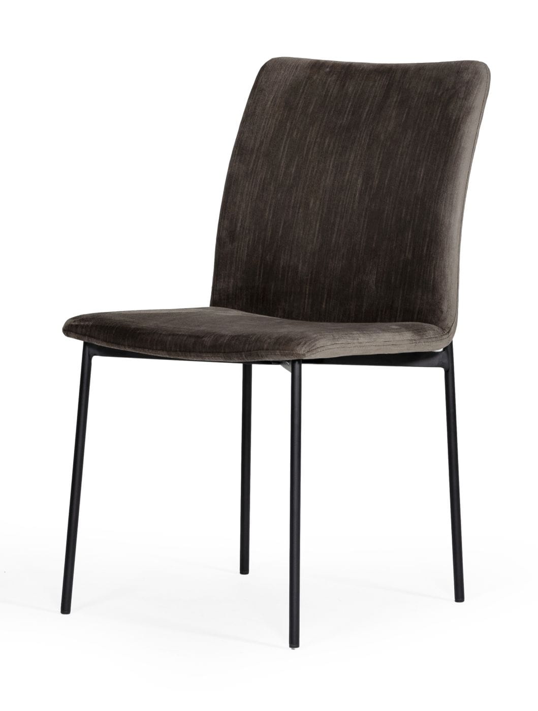 Modrest Maggie - Modern Black and Brown Dining Chair (Set of 2)-Dining Chair-VIG-Wall2Wall Furnishings