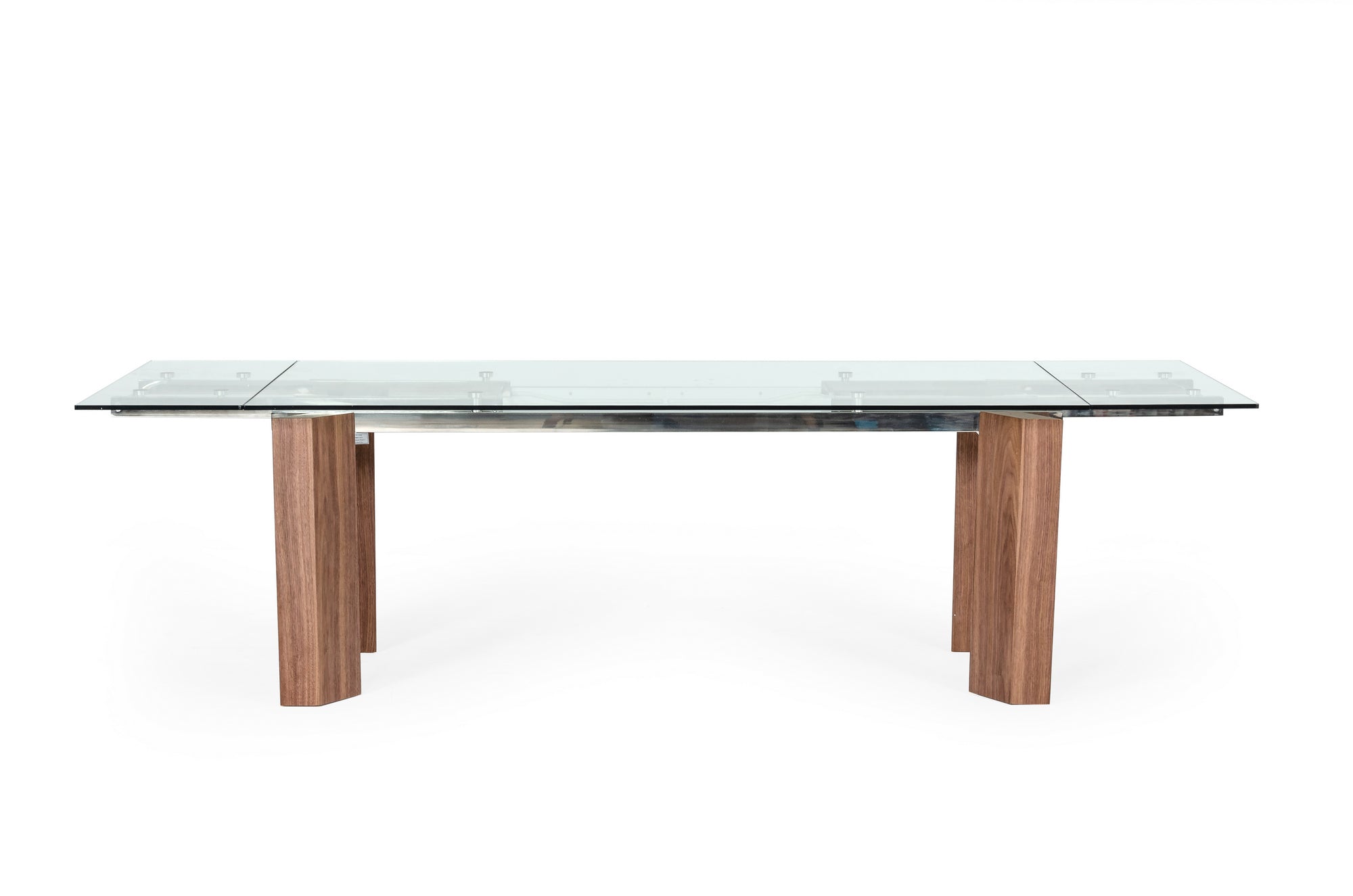 Modrest Helena - Modern Extendable Glass Dining Table - Large-Dining Table-VIG-Wall2Wall Furnishings