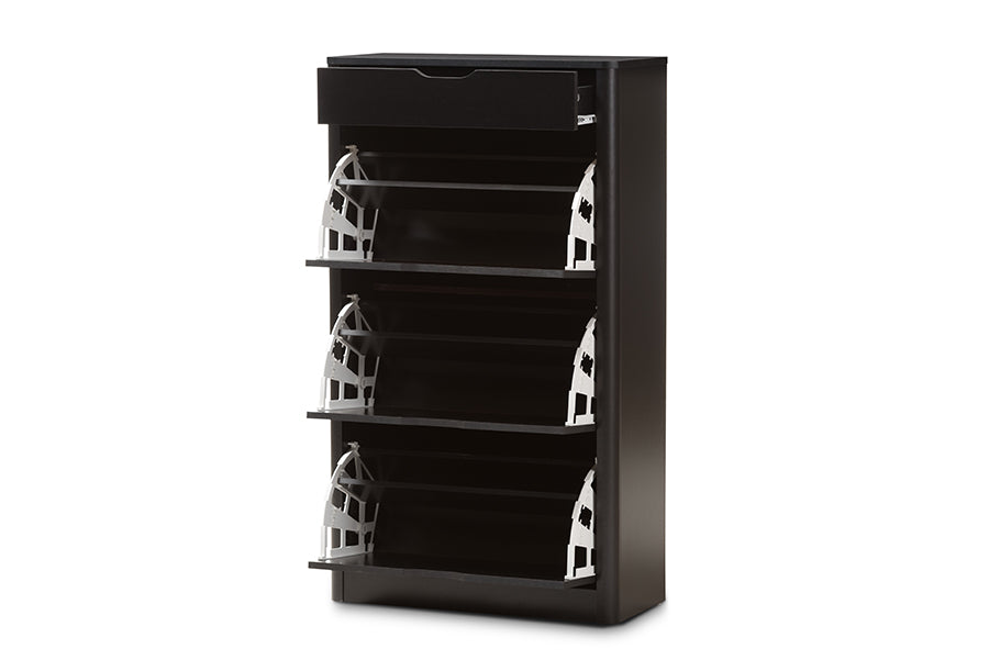 Cayla Contemporary Storage Cabinet-Storage Cabinet-Baxton Studio - WI-Wall2Wall Furnishings