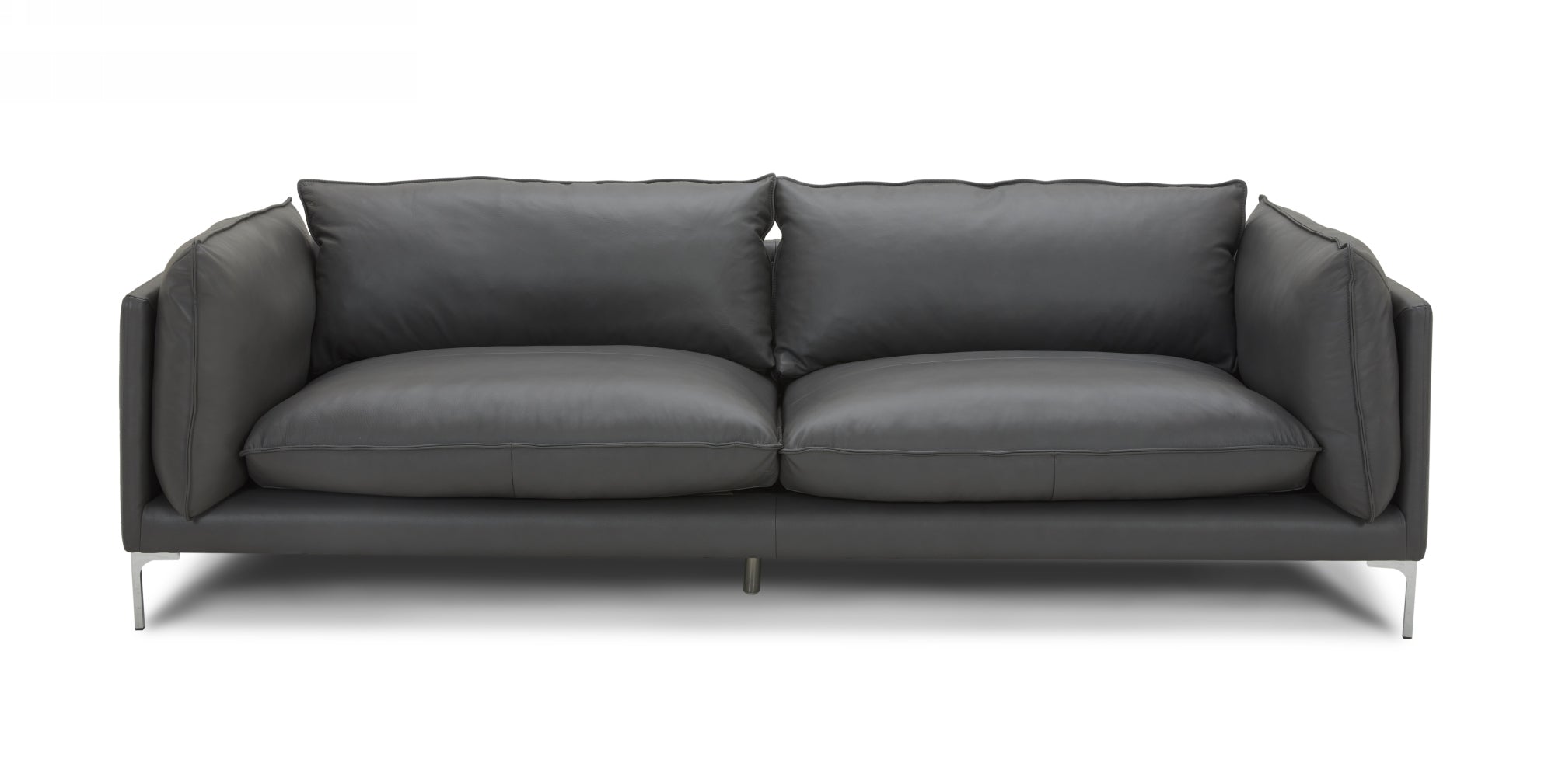 Divani Casa Harvest - Modern Full Leather Sofa-Sofa-VIG-Wall2Wall Furnishings