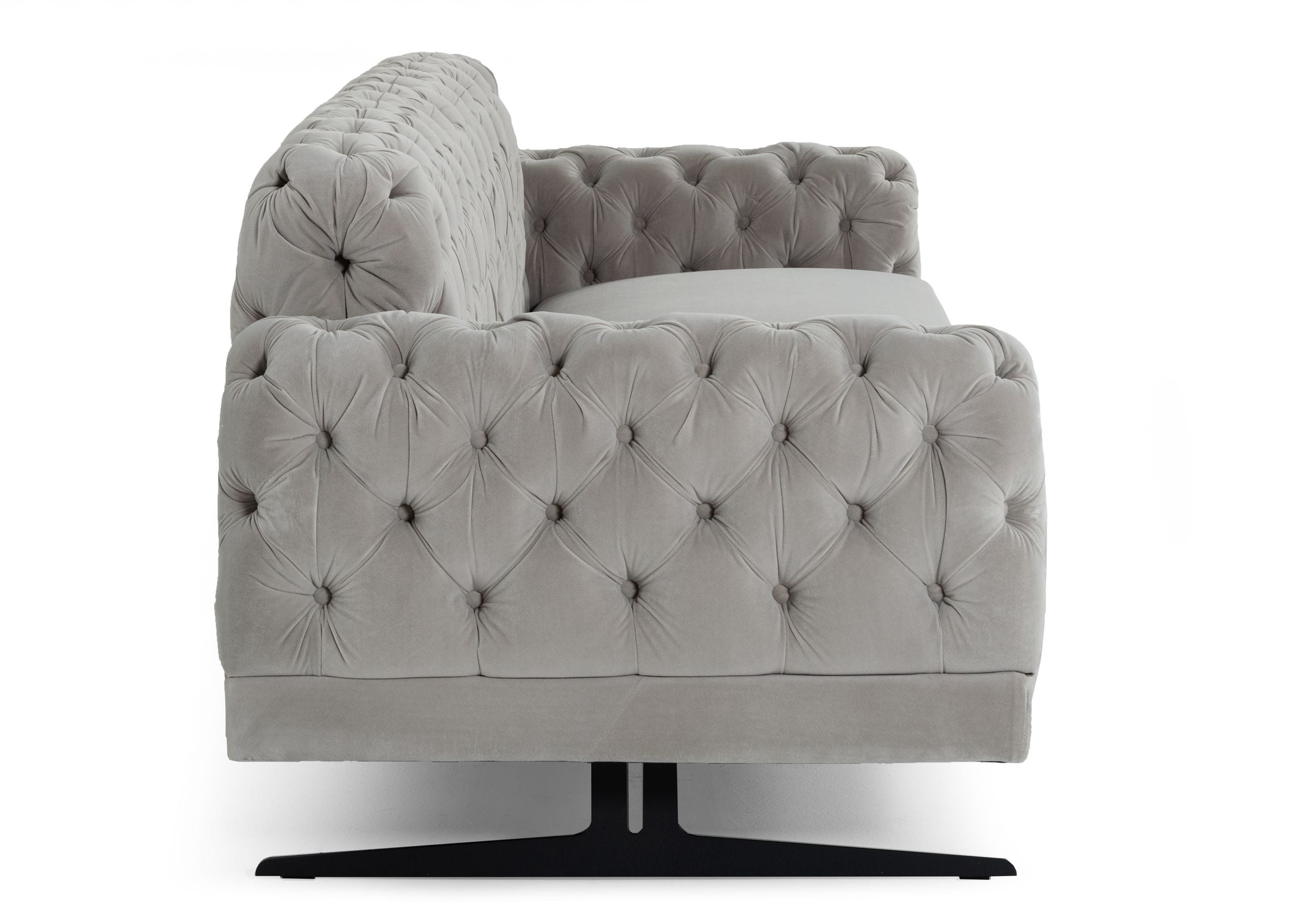 Divani Casa Sepulveda - Modern Grey Fabric Sofa-Sofa-VIG-Wall2Wall Furnishings