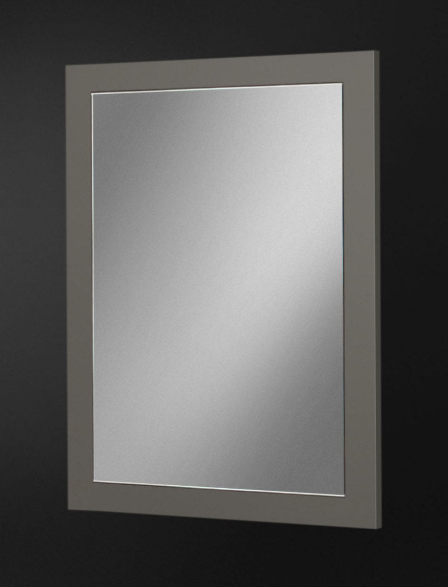 Nova Domus Lucia - Italian Modern Elm and Matte Grey Mirror-Mirror-VIG-Wall2Wall Furnishings