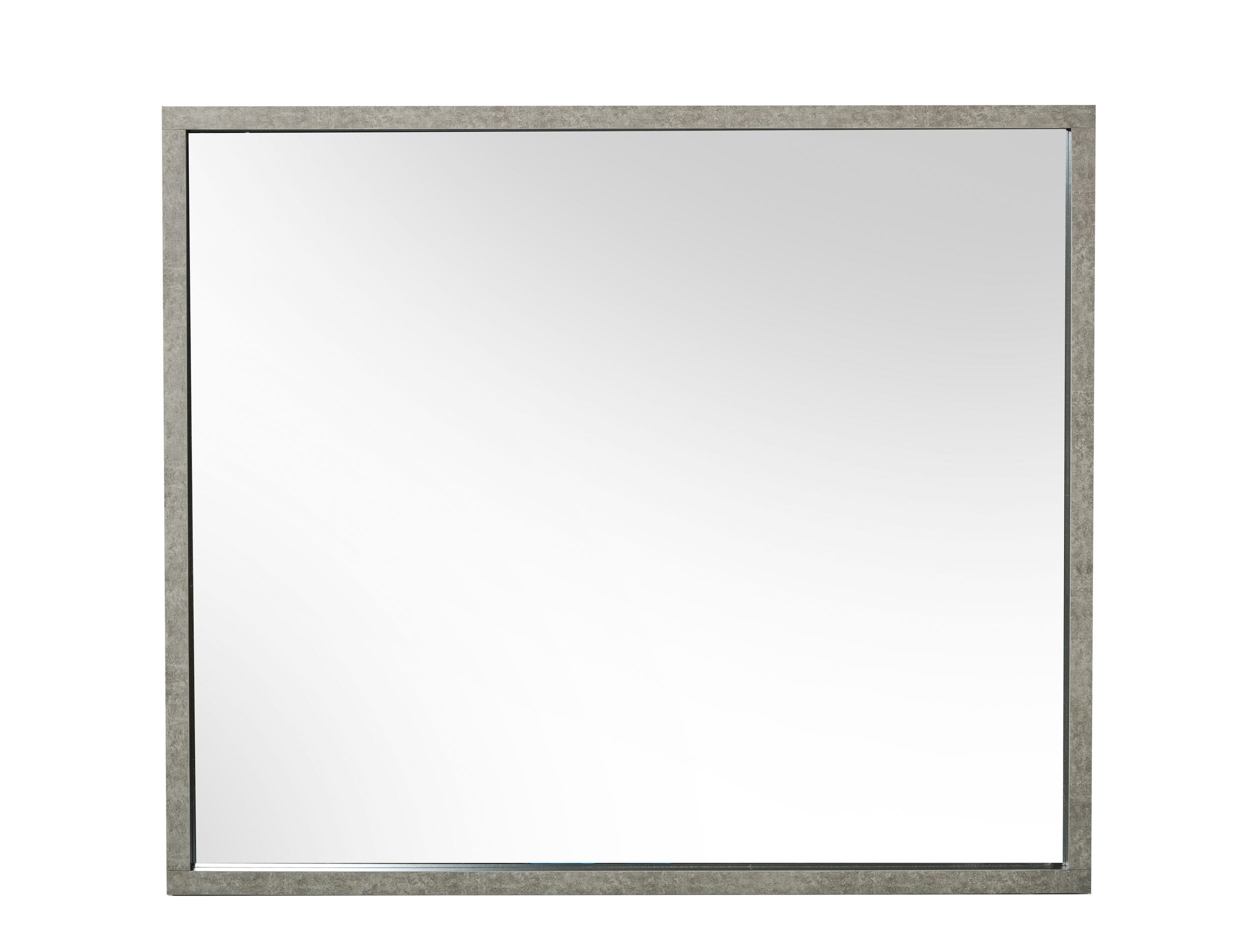 Nova Domus Boston - Modern Faux Concrete Mirror-Mirror-VIG-Wall2Wall Furnishings