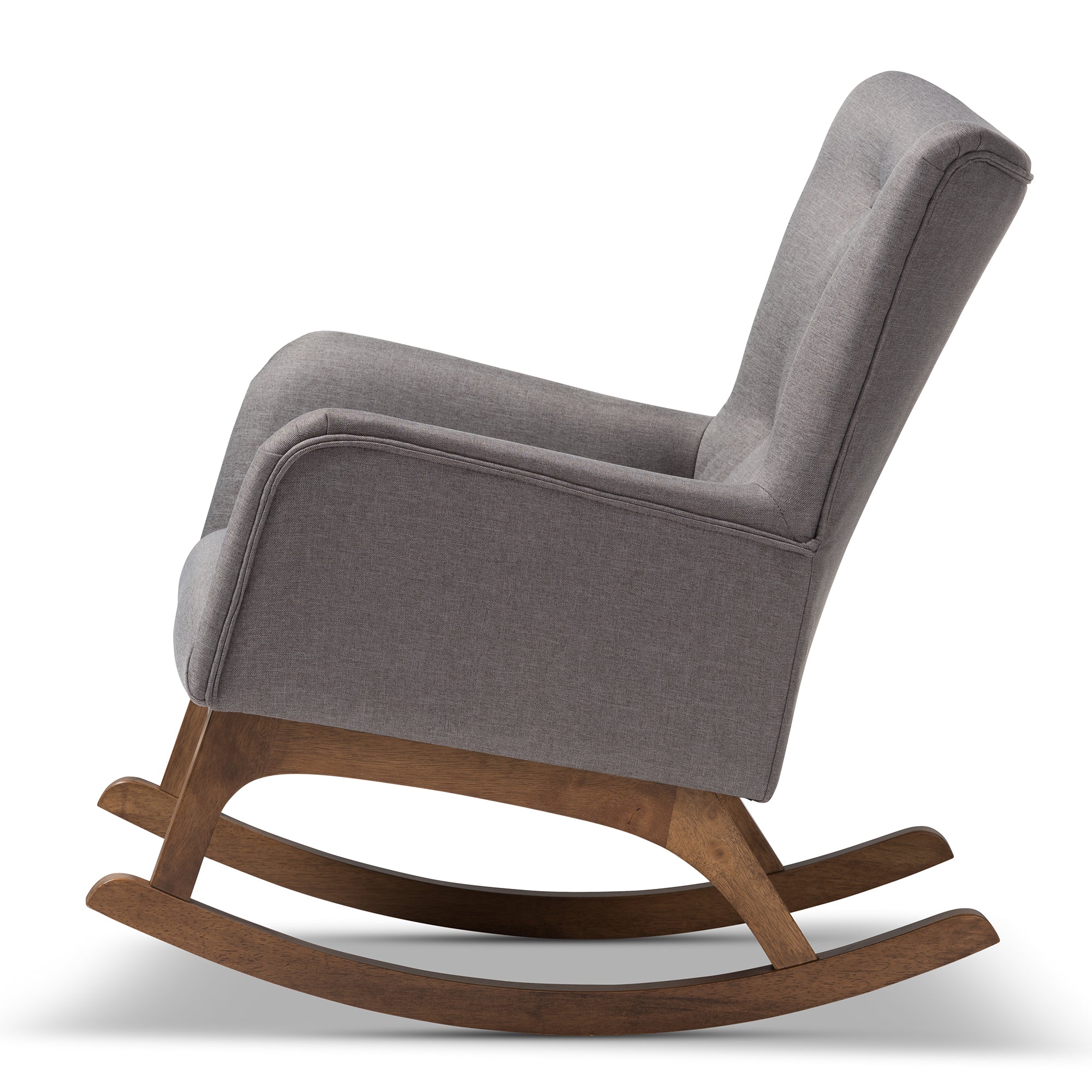 Waldmann Mid-Century Rocking Chair-Rocking Chair-Baxton Studio - WI-Wall2Wall Furnishings