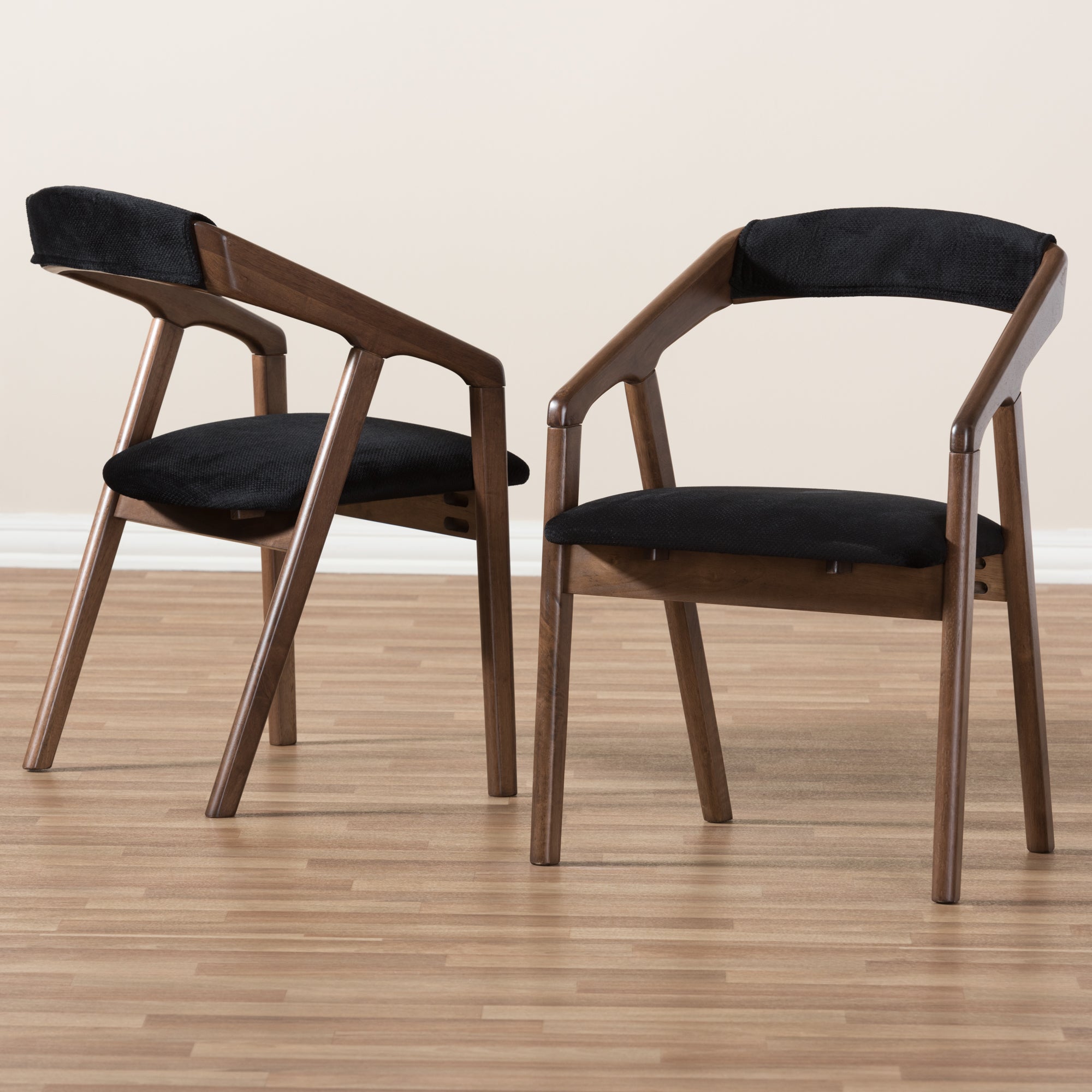 Wendy Mid-Century Dining Chairs Set of 2-Dining Chairs-Baxton Studio - WI-Wall2Wall Furnishings