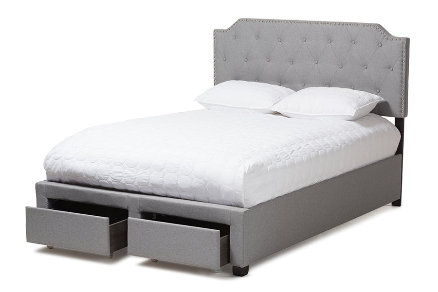 Aubrianne Contemporary Bed-Bed-Baxton Studio - WI-Wall2Wall Furnishings