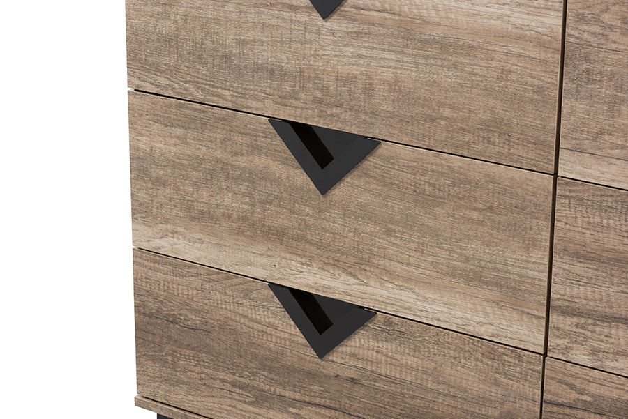 Wales Contemporary Dresser 6-Drawer-Dresser-Baxton Studio - WI-Wall2Wall Furnishings