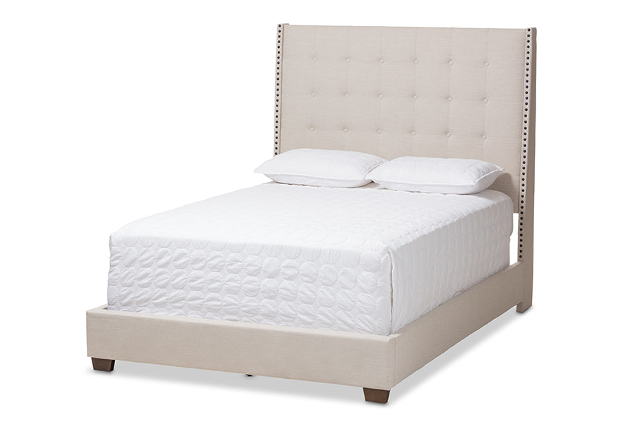 Georgette Contemporary Bed-Bed-Baxton Studio - WI-Wall2Wall Furnishings