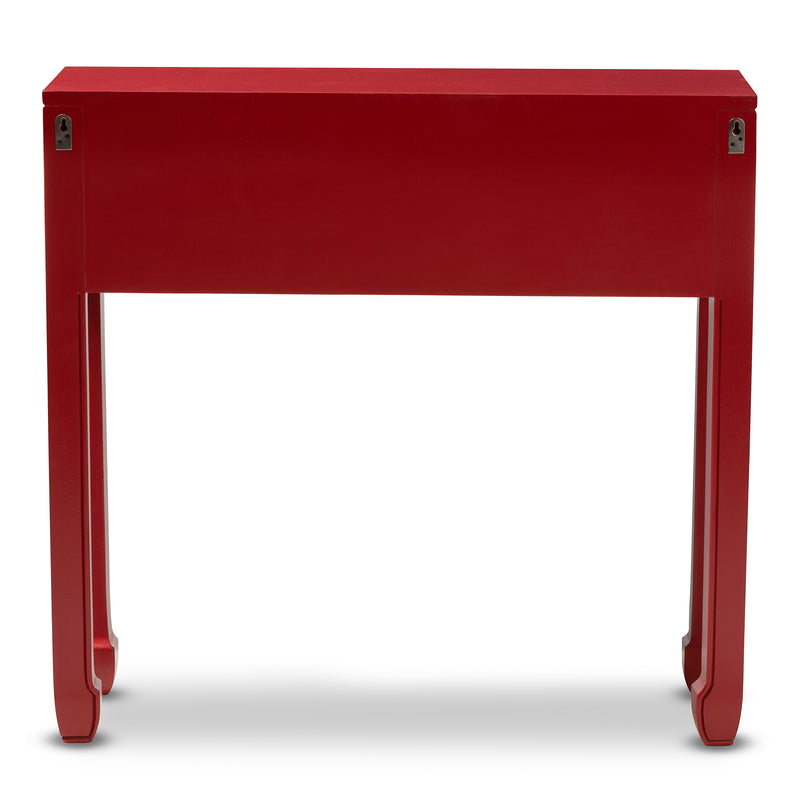Pomme Traditional Console Table 6-Drawer-Console Table-Baxton Studio - WI-Wall2Wall Furnishings