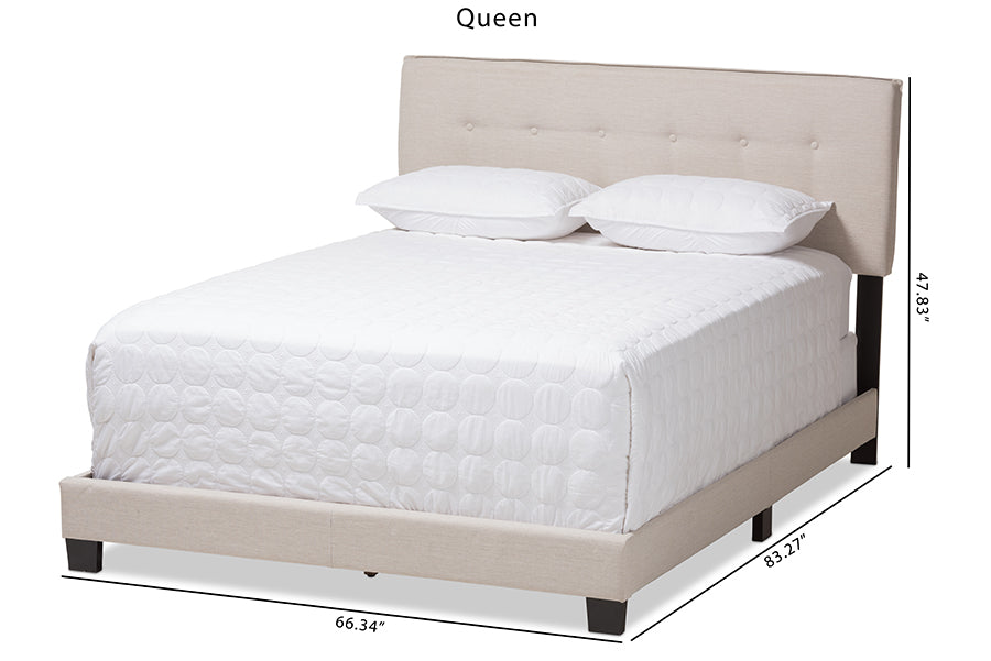 Audrey Contemporary Bed-Bed-Baxton Studio - WI-Wall2Wall Furnishings