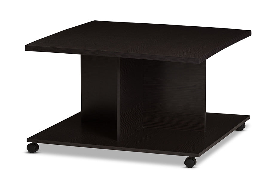 Cladine Contemporary Coffee Table-Coffee Table-Baxton Studio - WI-Wall2Wall Furnishings