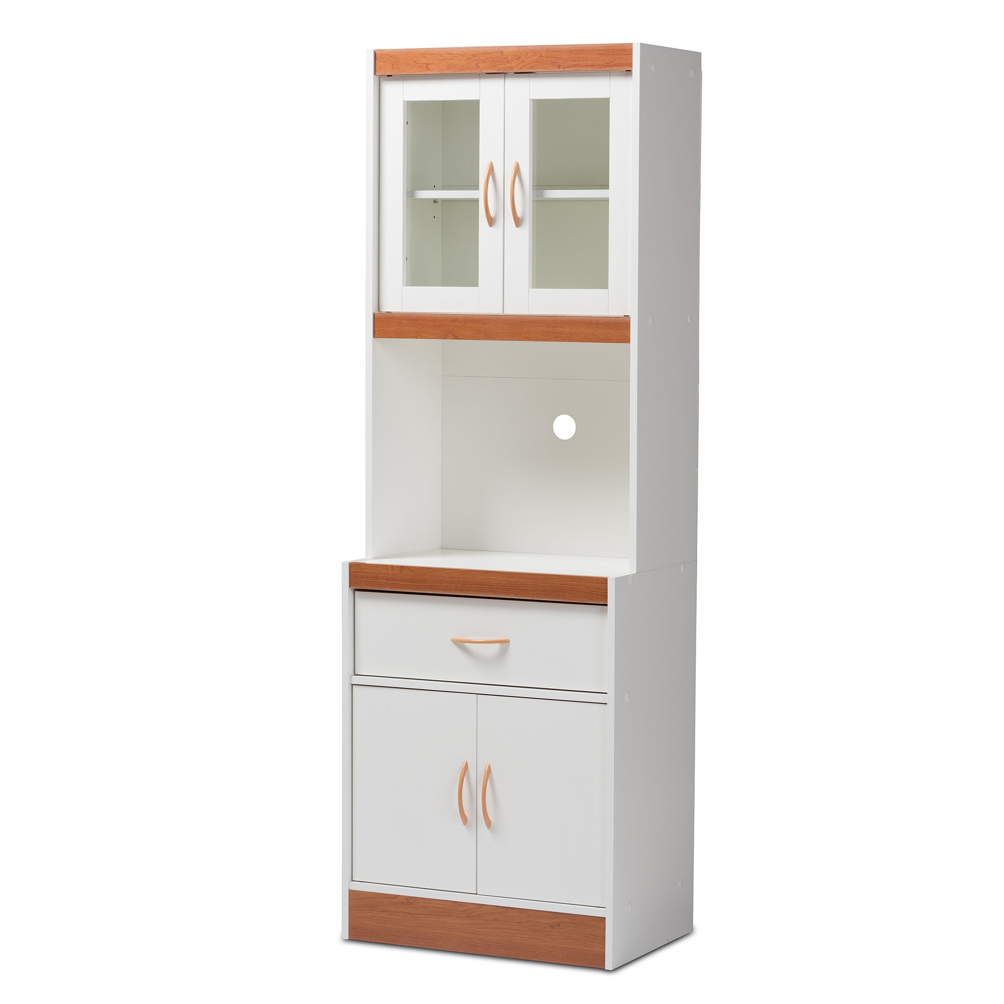 Laurana Contemporary Kitchen Cabinet-Kitchen Cabinet-Baxton Studio - WI-Wall2Wall Furnishings