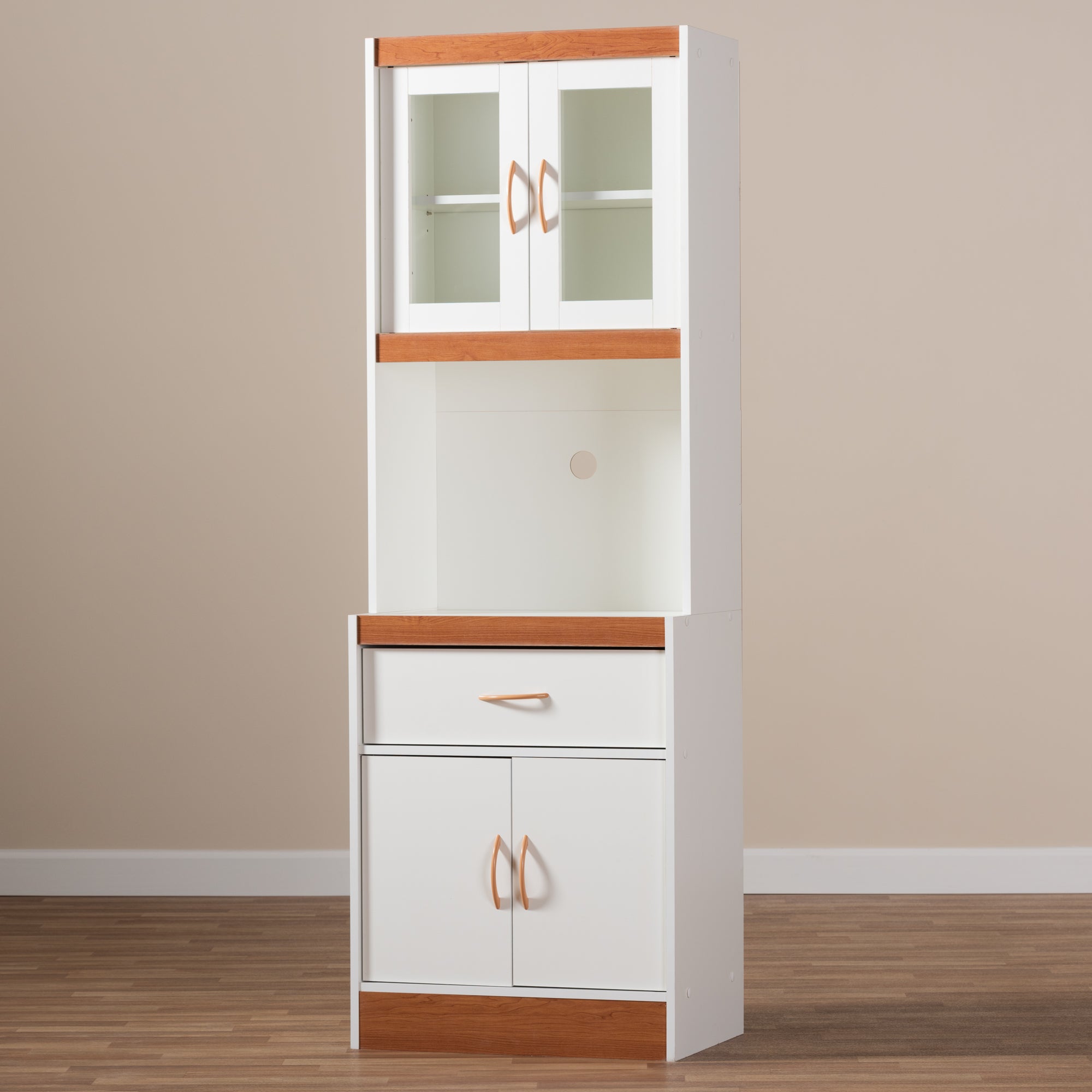 Laurana Contemporary Kitchen Cabinet-Kitchen Cabinet-Baxton Studio - WI-Wall2Wall Furnishings