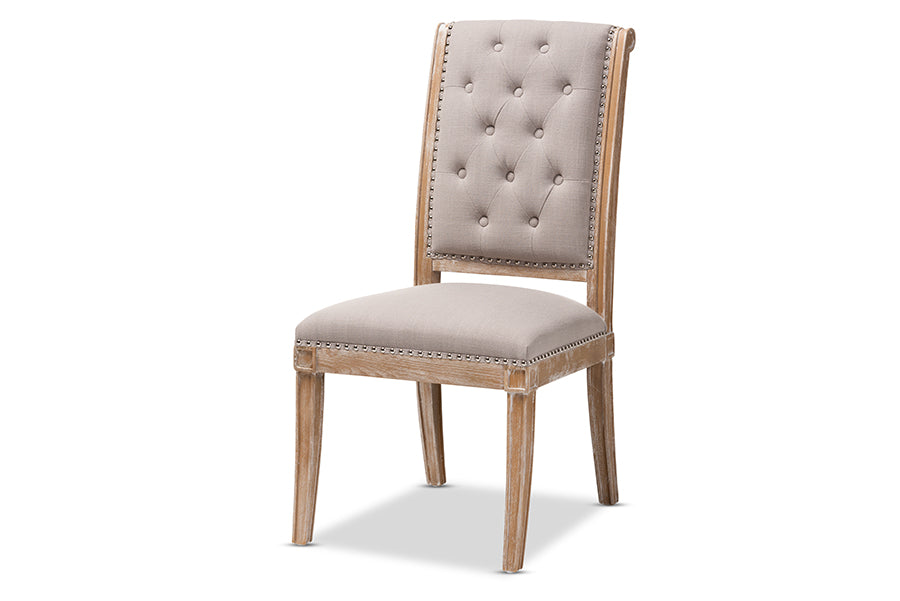 Charmant French Provincial Dining Chair-Dining Chair-Baxton Studio - WI-Wall2Wall Furnishings