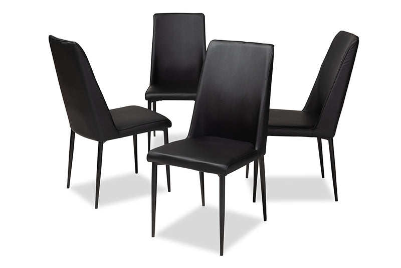 Chandelle Modern Dining Chairs Set of 4-Dining Chairs-Baxton Studio - WI-Wall2Wall Furnishings