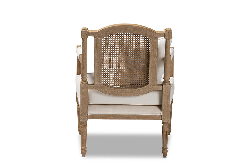 Clemence French Provincial Chair-Chair-Baxton Studio - WI-Wall2Wall Furnishings