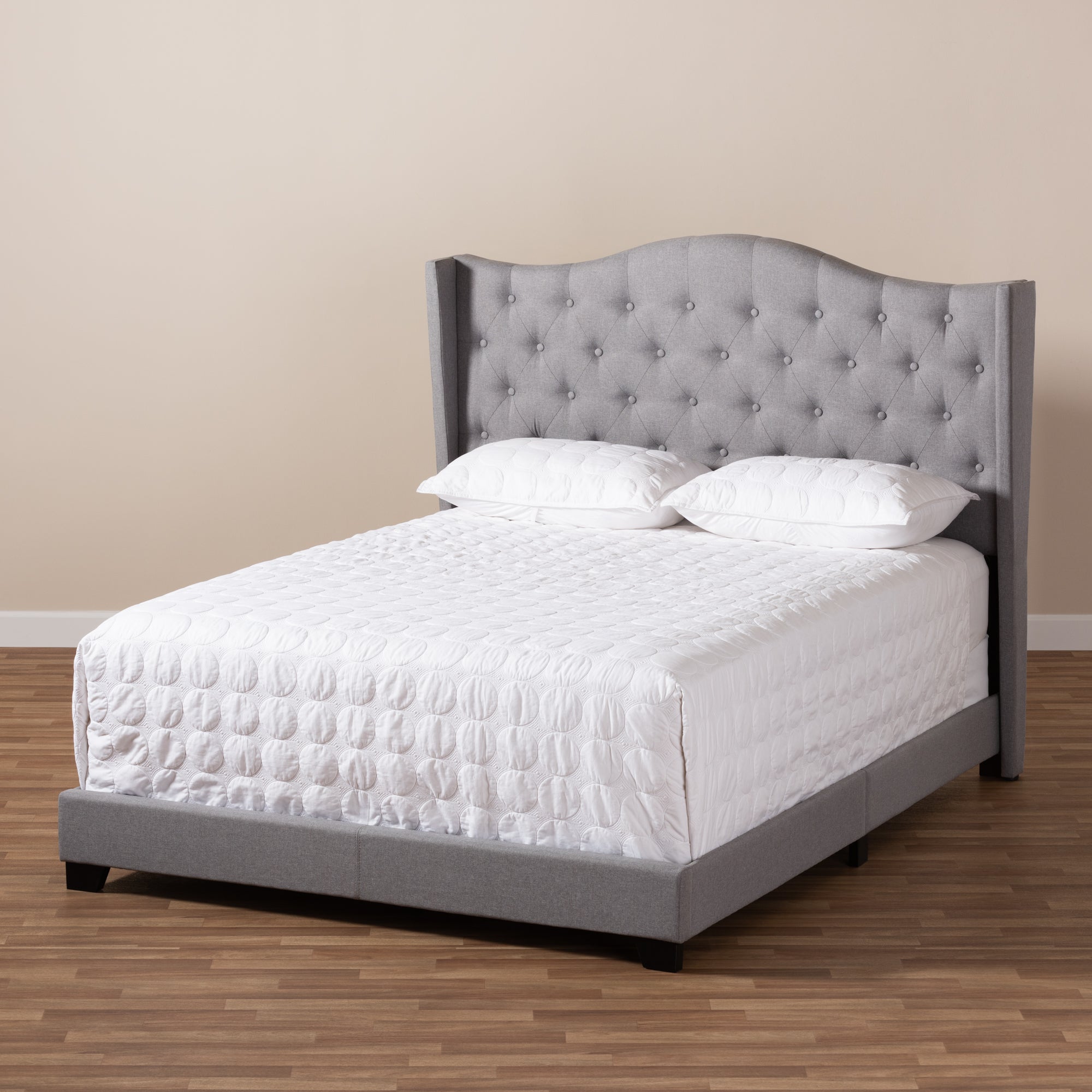 Alesha Contemporary Bed-Bed-Baxton Studio - WI-Wall2Wall Furnishings