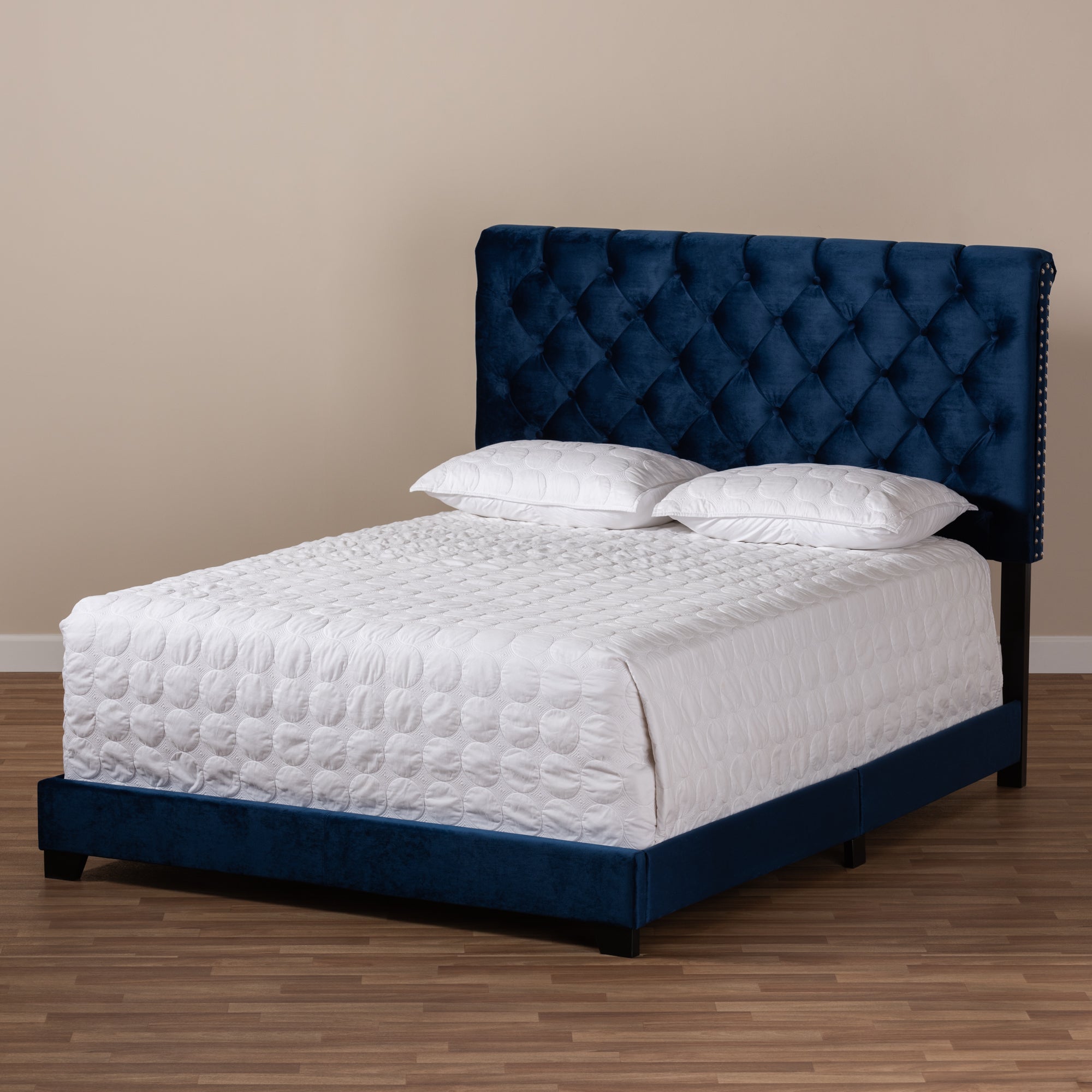 Candace Glam Bed-Bed-Baxton Studio - WI-Wall2Wall Furnishings