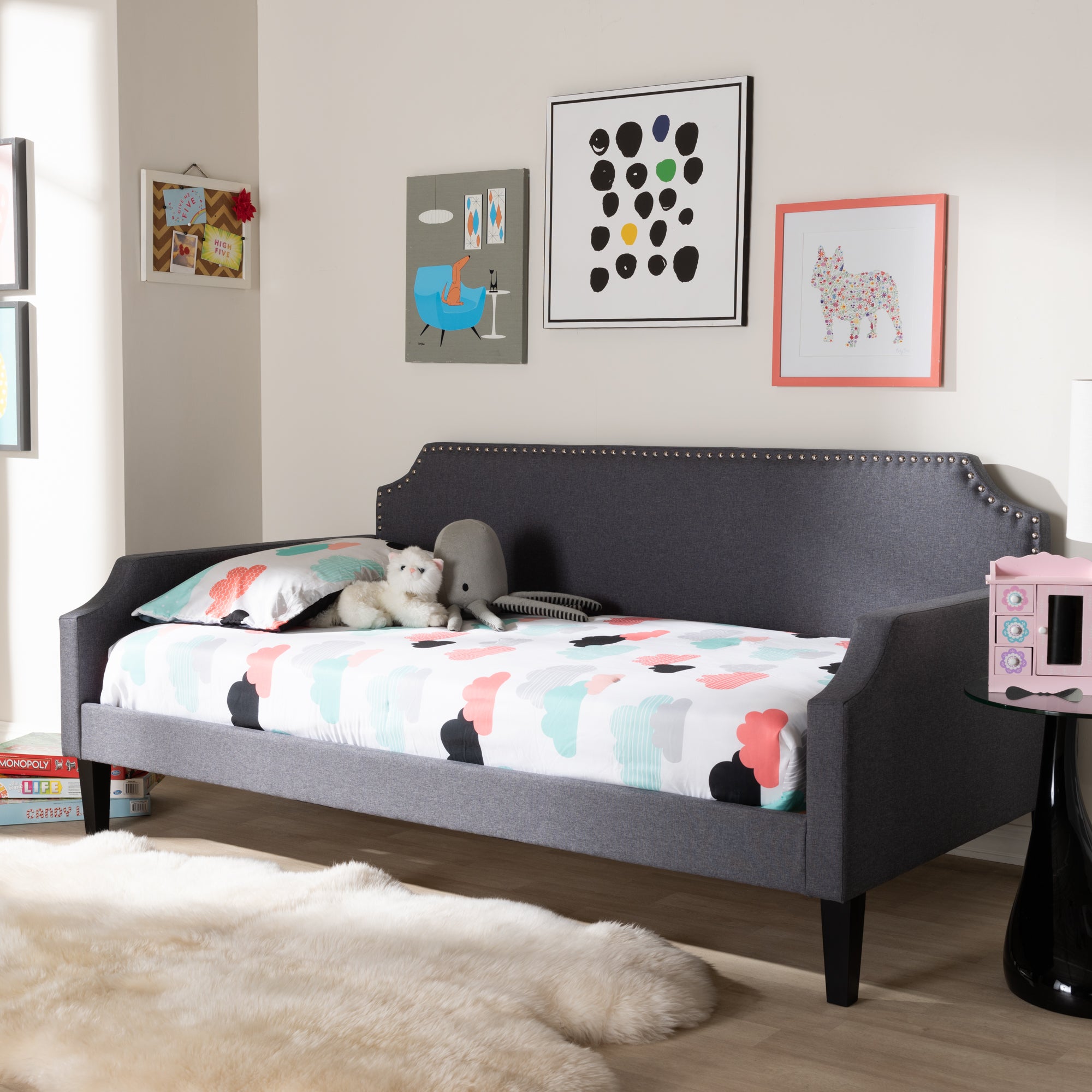 Walden Contemporary Daybed-Daybed-Baxton Studio - WI-Wall2Wall Furnishings