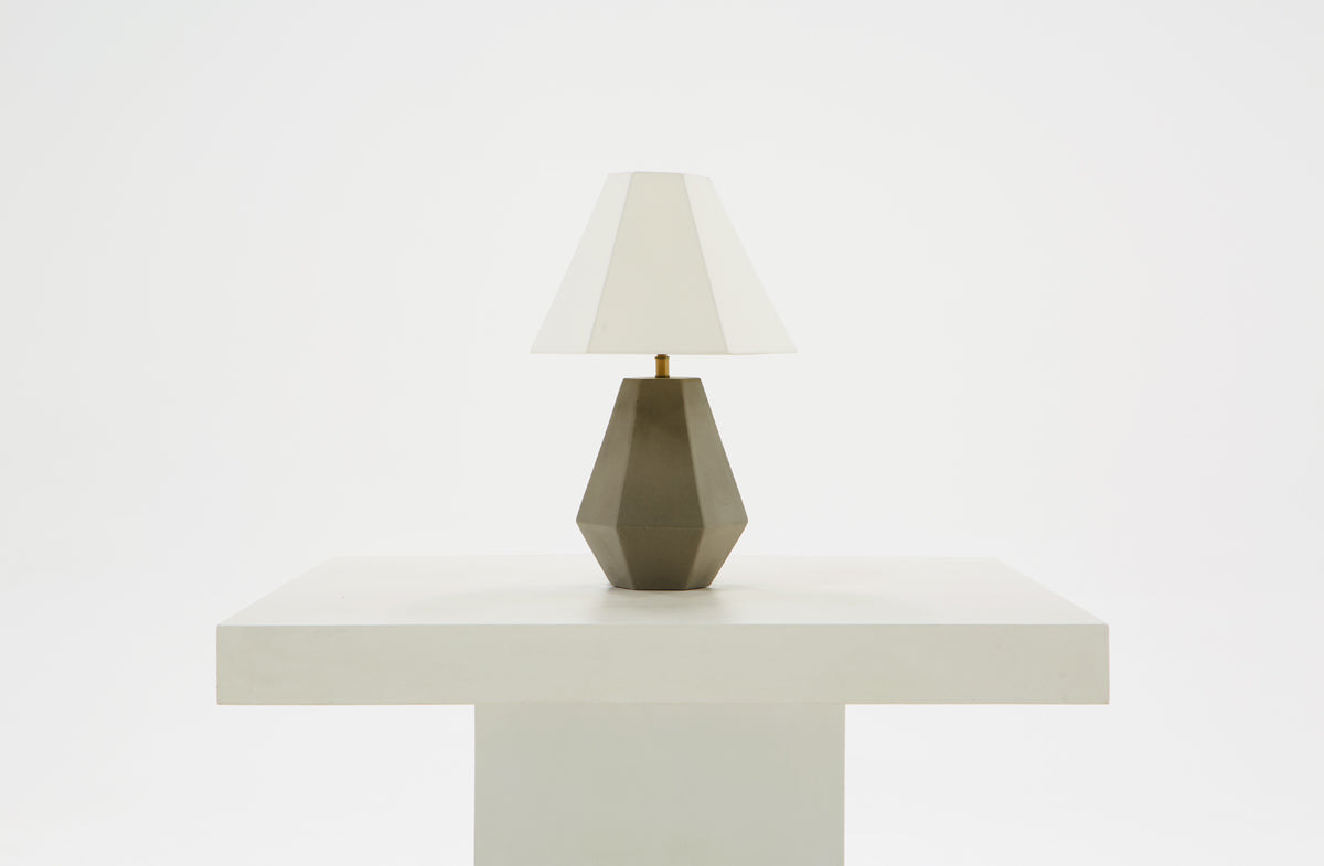 Modrest Estrada Modern Concrete Table Lamp-Table Lamp-VIG-Wall2Wall Furnishings