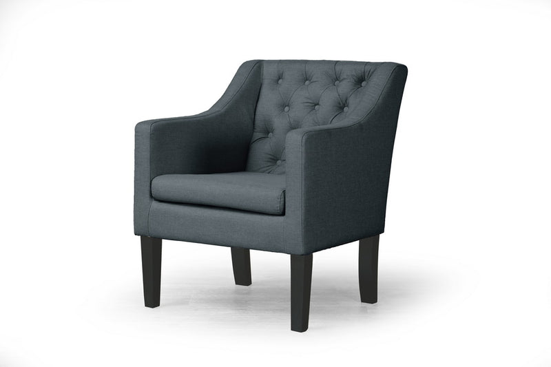 Brittany Contemporary Living Room Chair-Chair-Baxton Studio - WI-Wall2Wall Furnishings