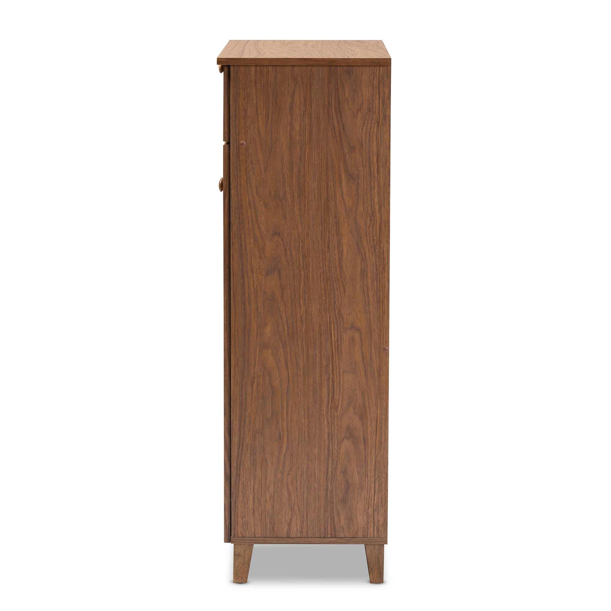 Coolidge Contemporary Shoe Cabinet 5-Shelf with Drawer-Shoe Cabinet-Baxton Studio - WI-Wall2Wall Furnishings
