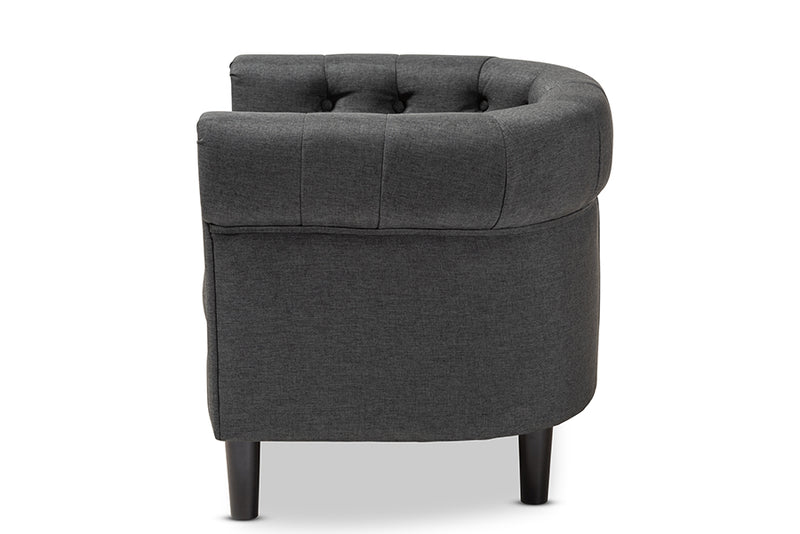Baxton Studio Bisset Chair-Chair-Baxton Studio - WI-Wall2Wall Furnishings