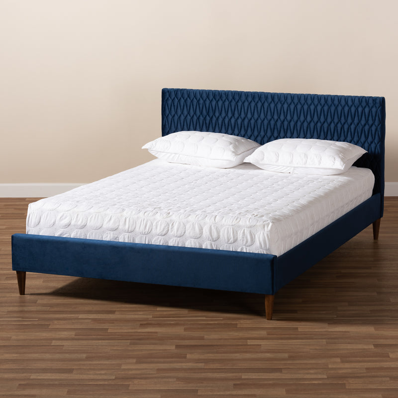 Frida Glamour Bed-Bed-Baxton Studio - WI-Wall2Wall Furnishings